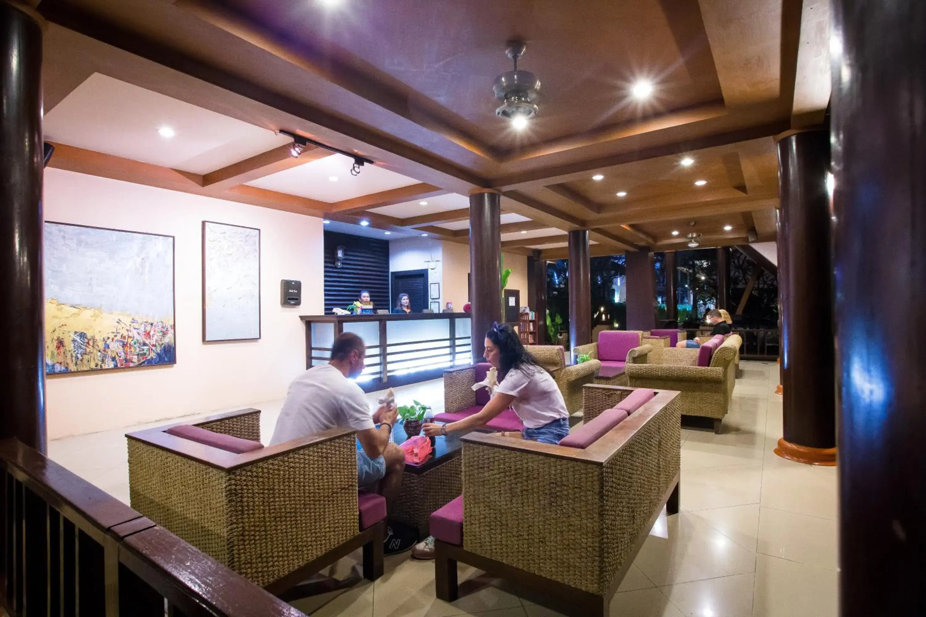 Lobby or reception in Kata Poolside Resort SHA Extra Plus Lobby or reception in Kata Poolside Resort SHA Extra Plus