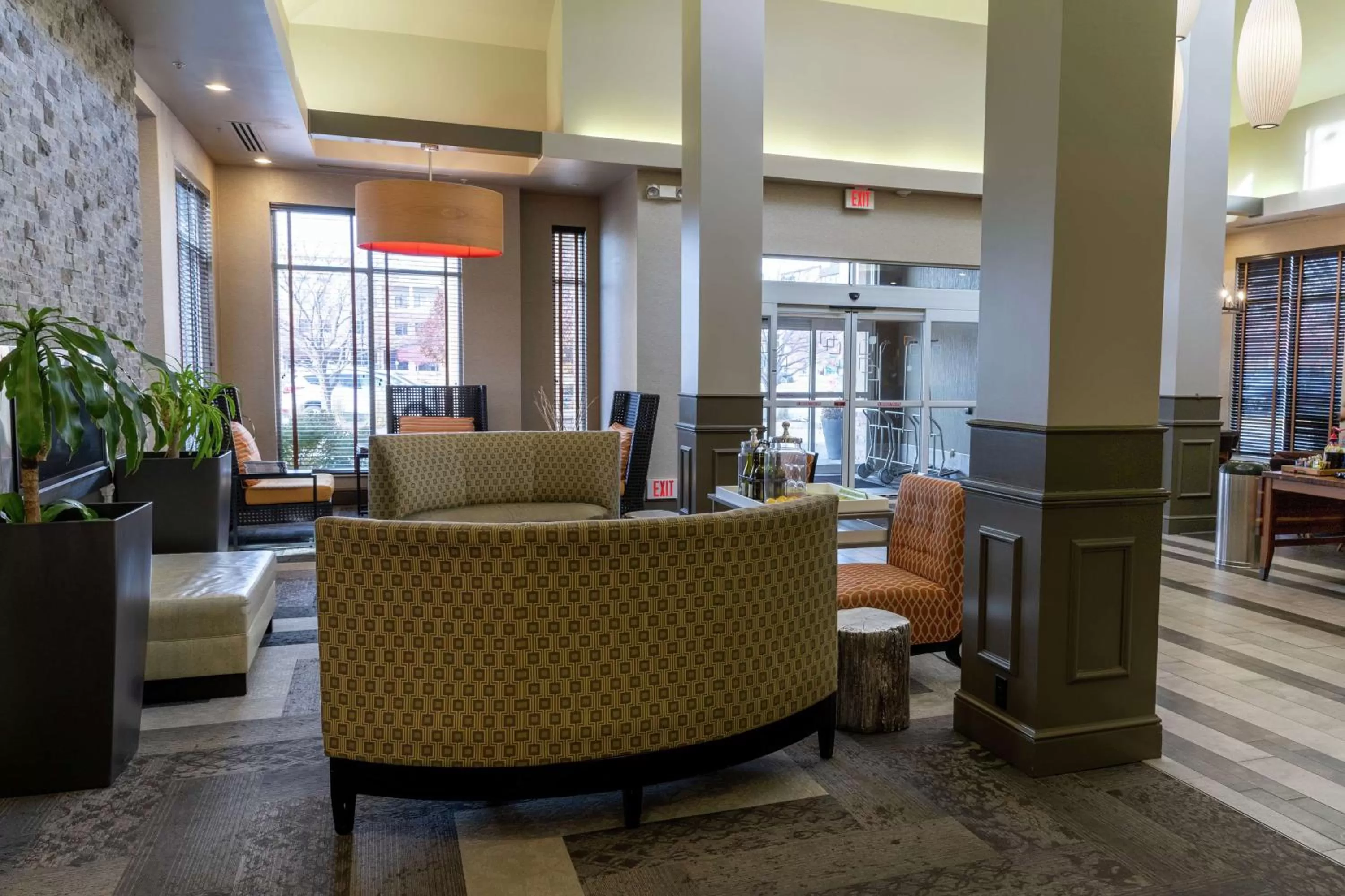 Lobby or reception in Hilton Garden Inn West Des Moines