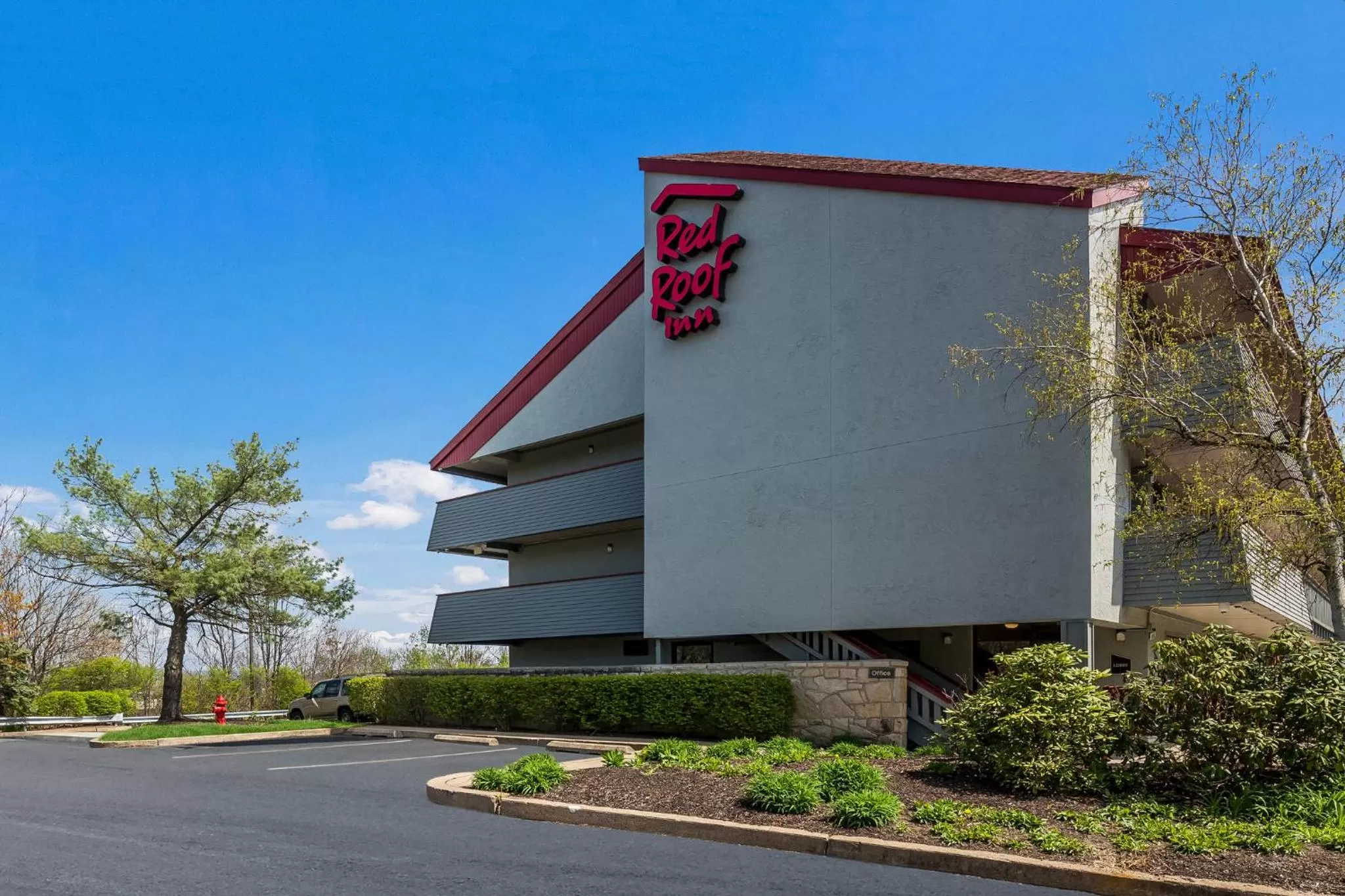 Property building in Red Roof Inn Wilkes-Barre Arena