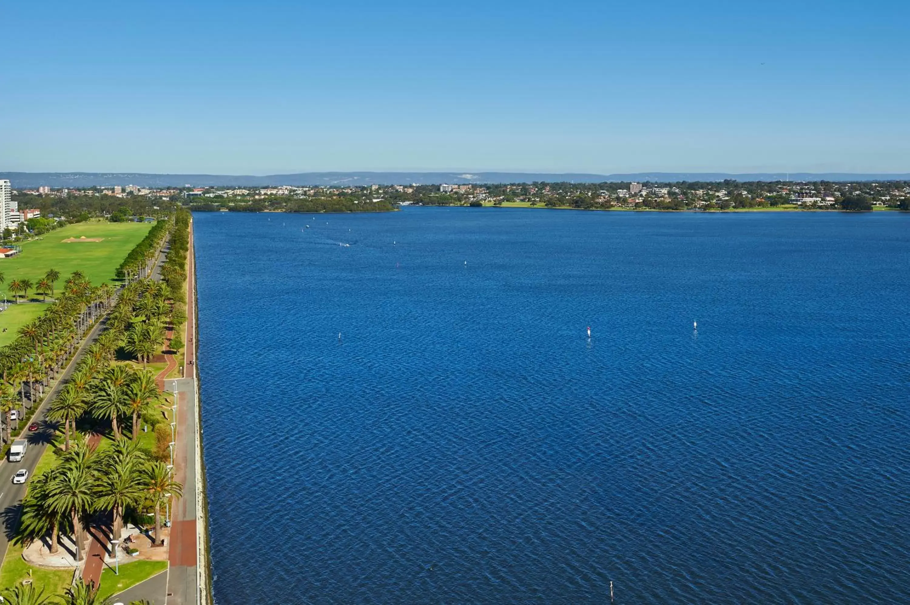 River view in Doubletree By Hilton Perth Waterfront
