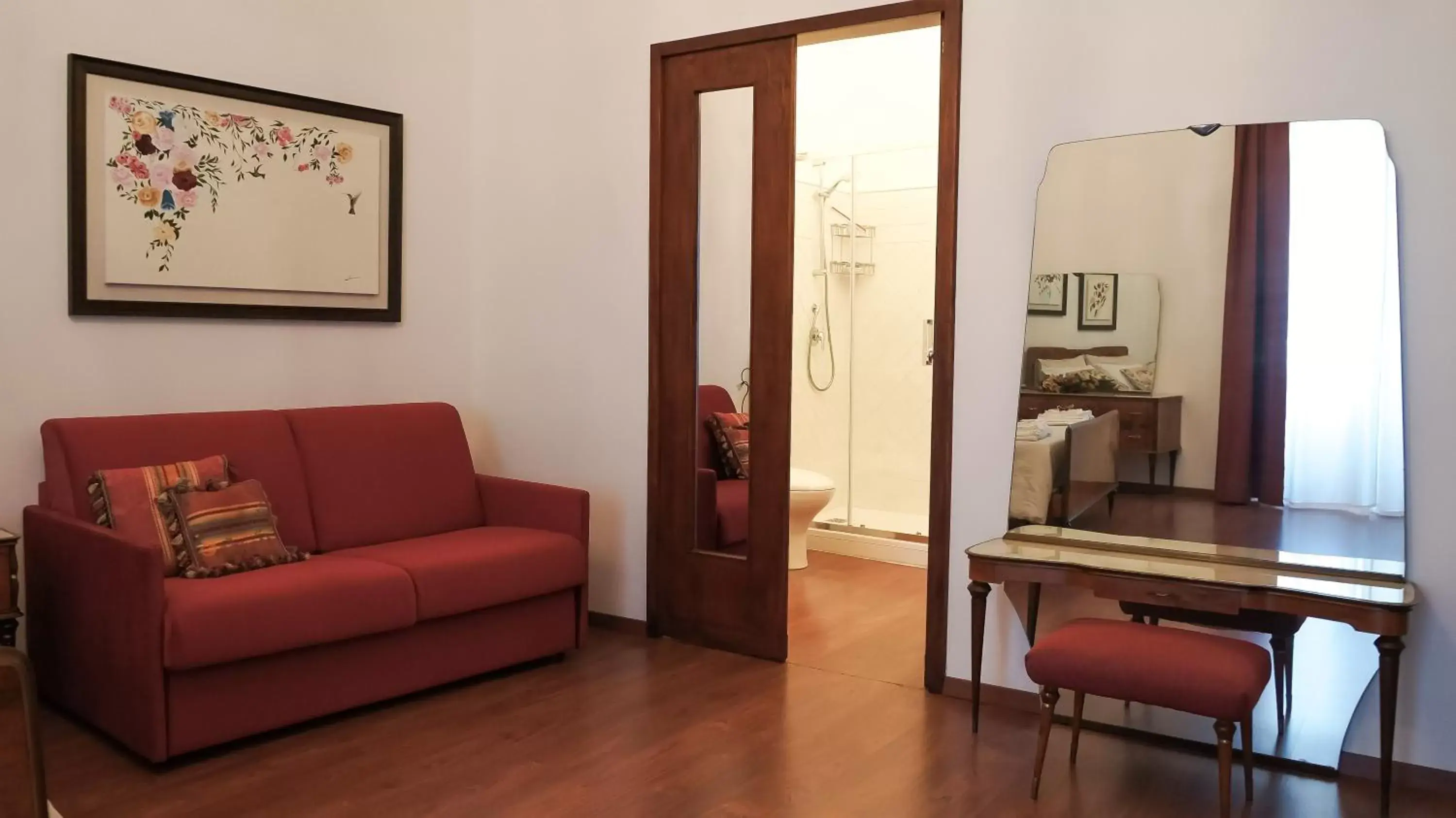 Bedroom, Seating Area in La Casa del Fabbro