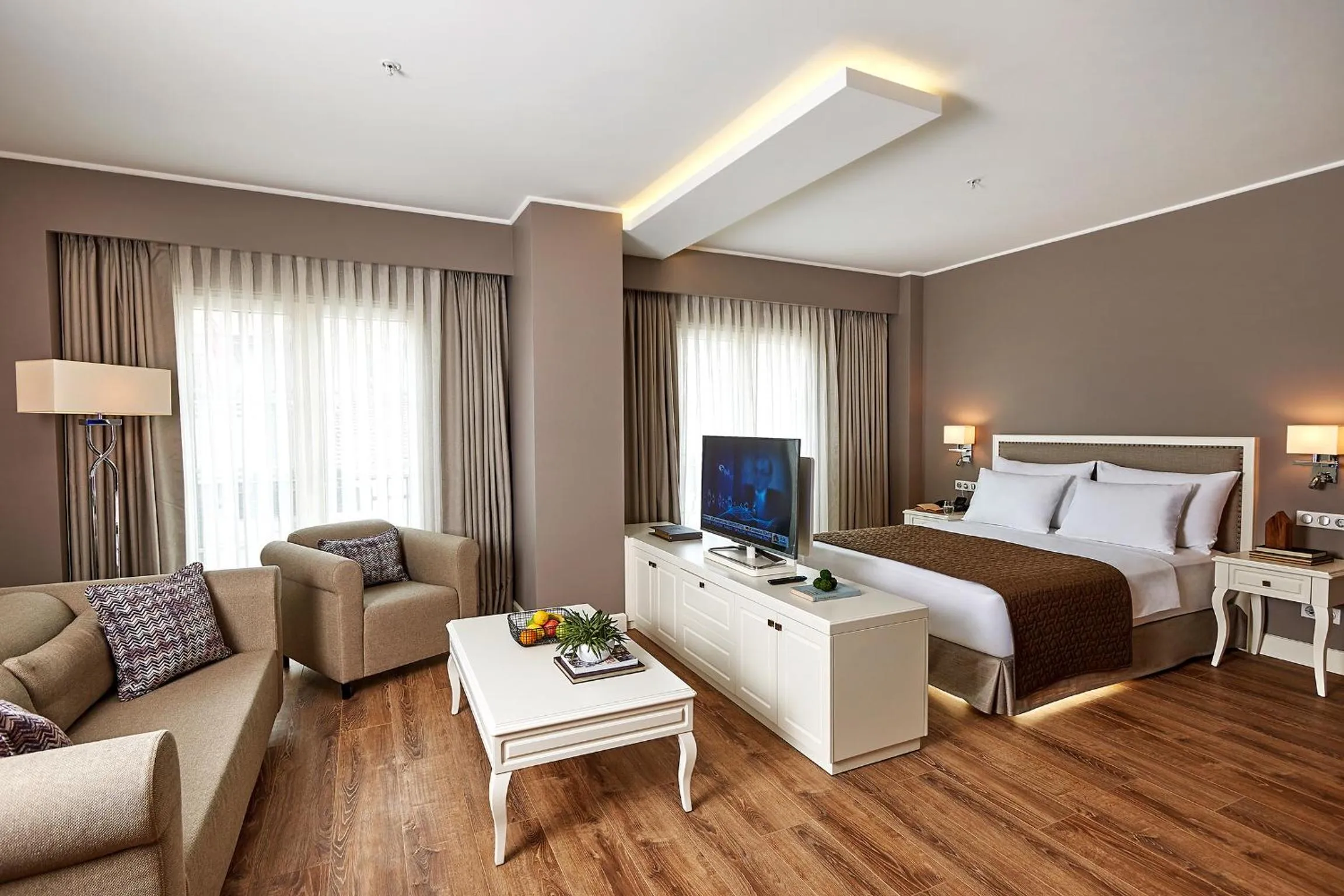 TV and multimedia, Bed in Renata Boutique Hotel Sisli