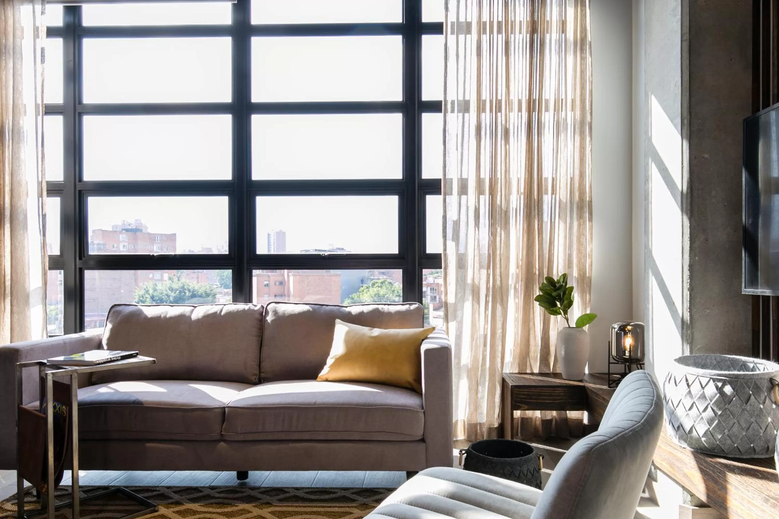 TV and multimedia in Factory Lofts Hotel