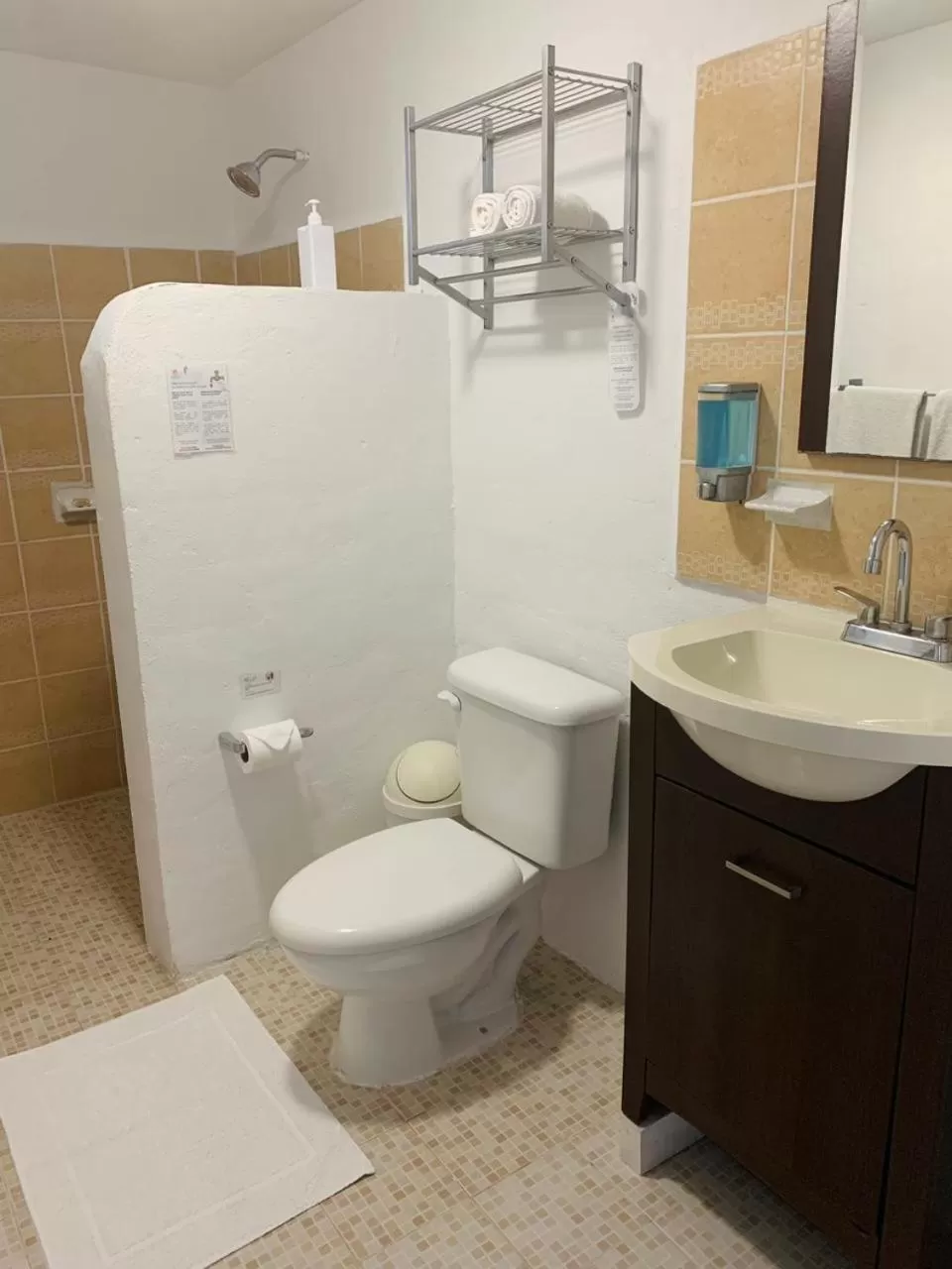 Bathroom in Casa Kaan Calakmul