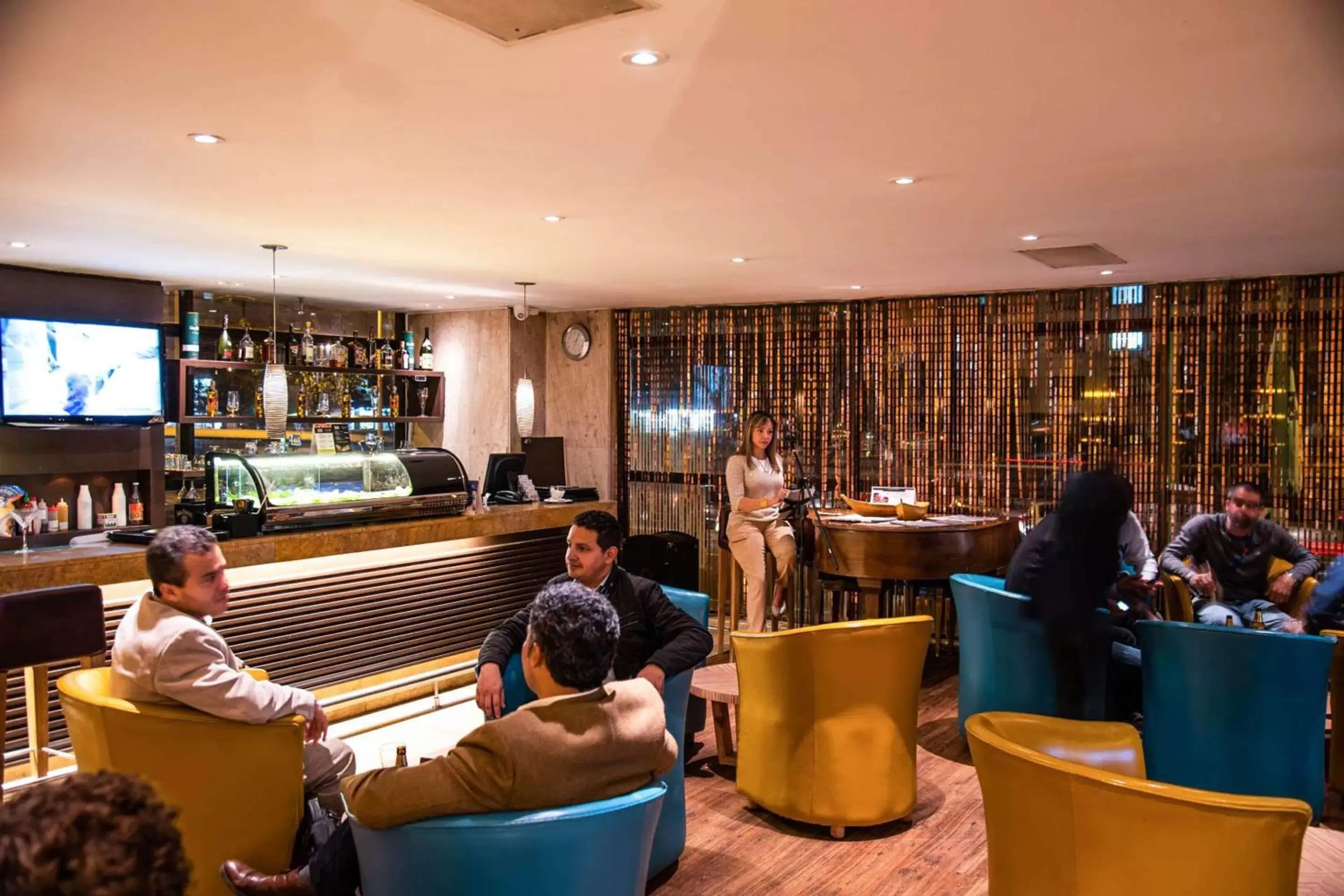 Lounge or bar in Bogota Plaza Hotel