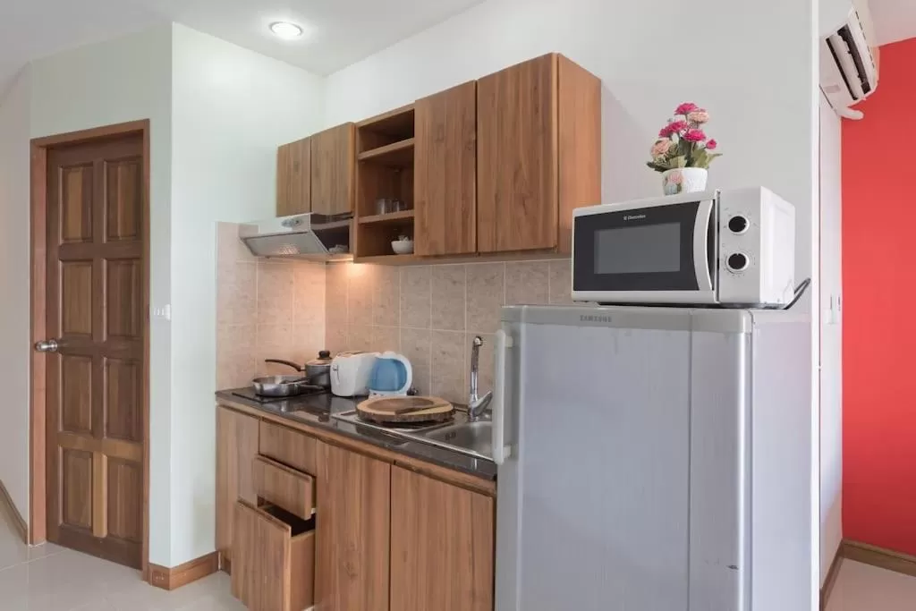 Kitchen or kitchenette in Mountain Seaview Luxury Apartments