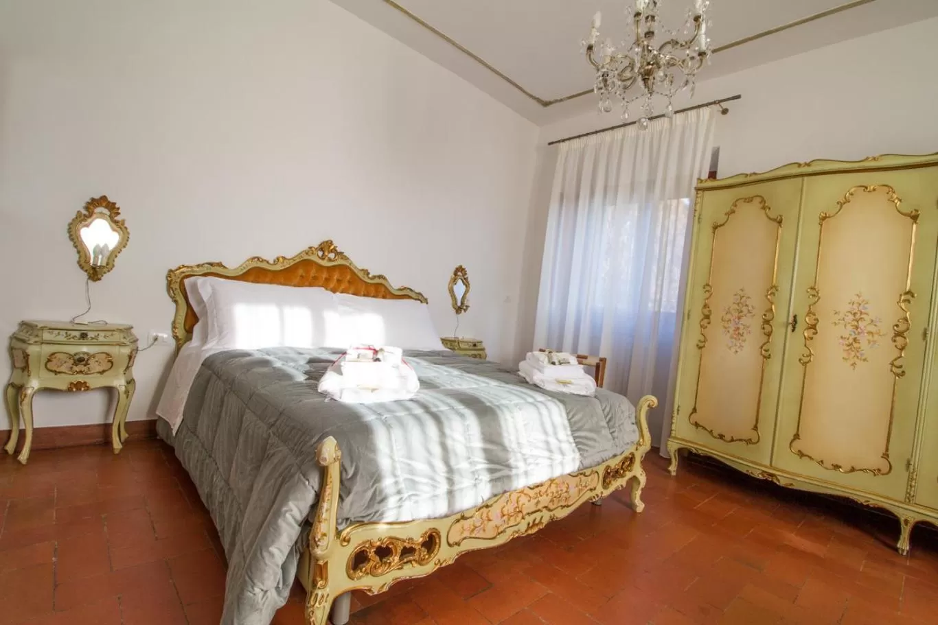 Bedroom, Bed in B&B PALAZZI