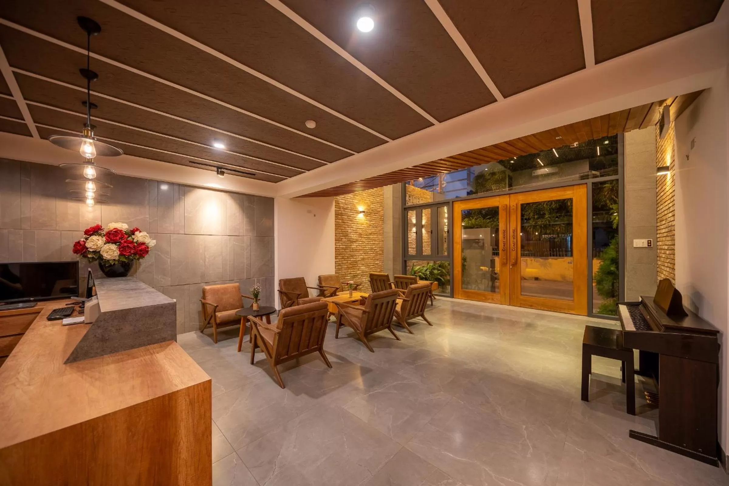 Lobby or reception in Coast House Boutique Hotel