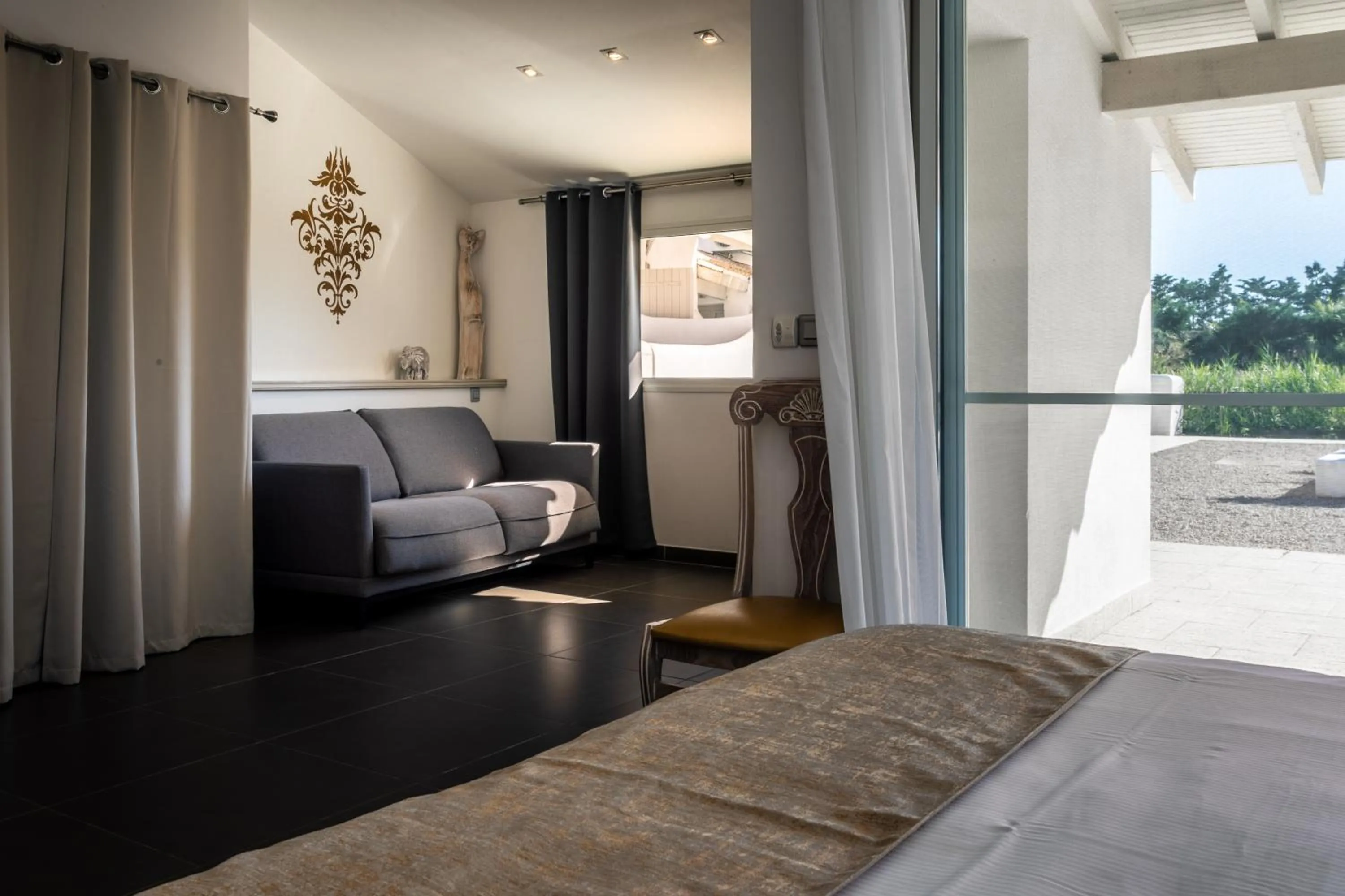 Bedroom, Bed in Le Mas de Cocagne