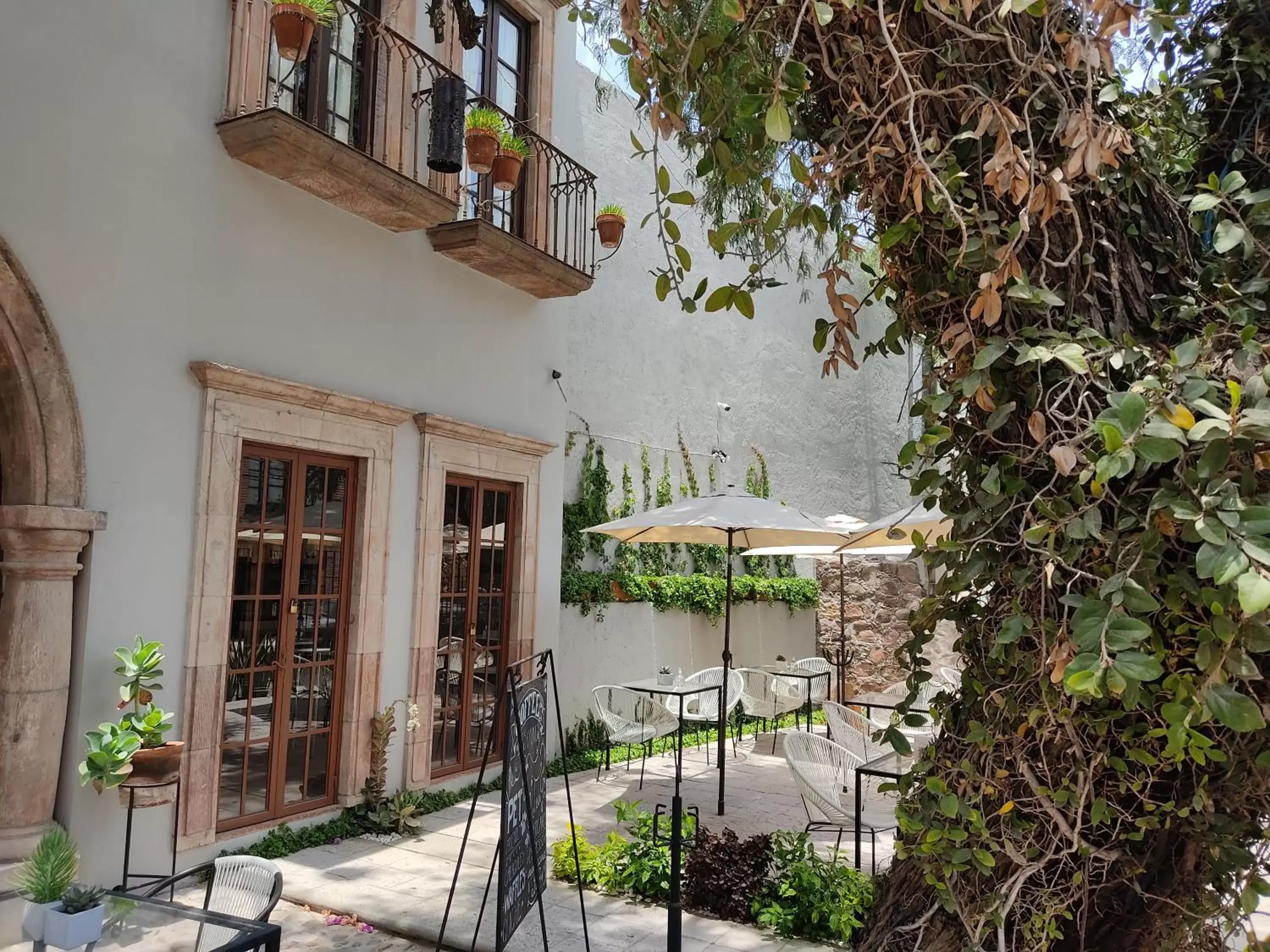 Facade/entrance in Casa Goyri San Miguel de Allende