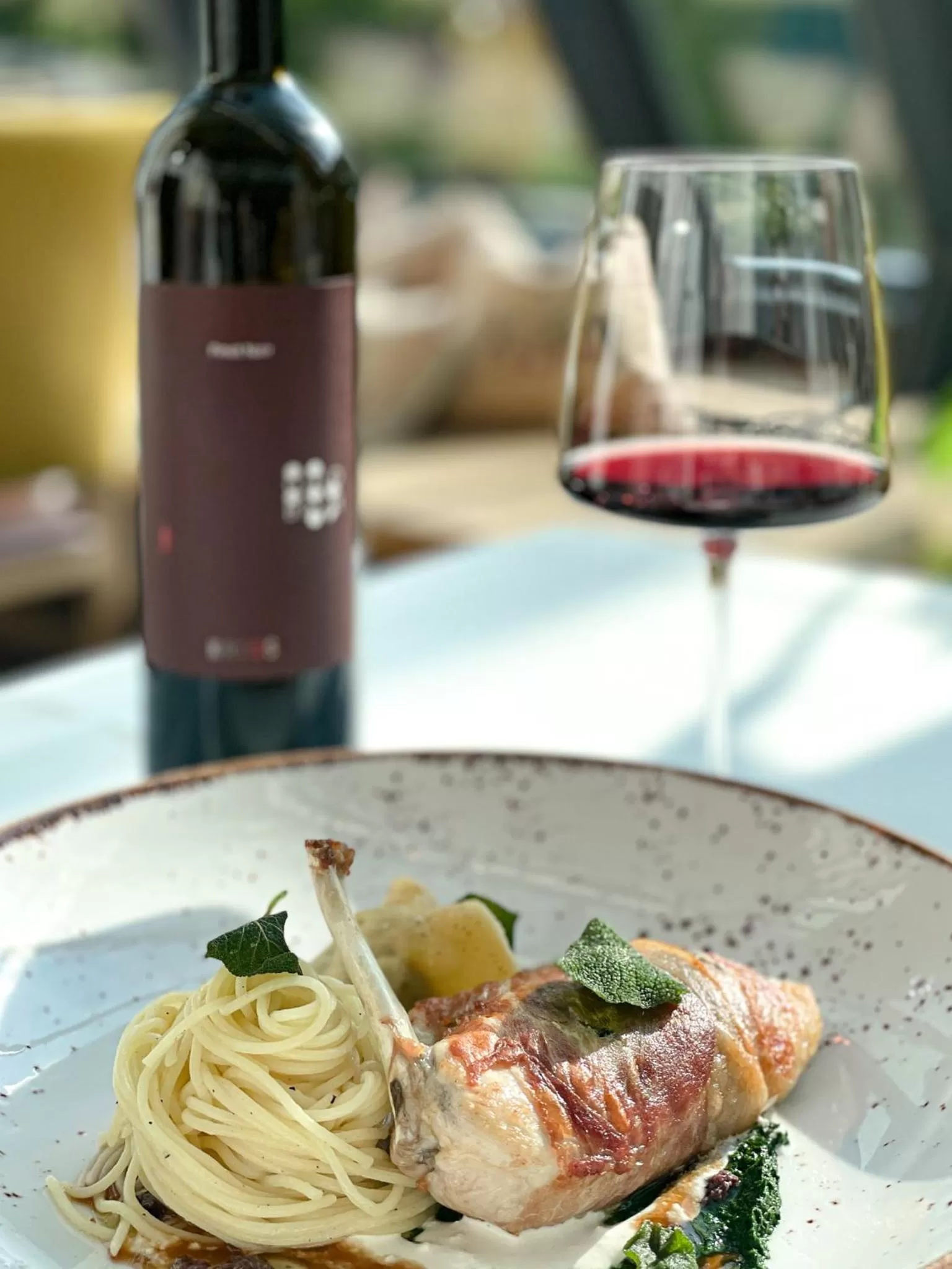 Food and drinks in Hotel-Restaurant Anne-Sophie