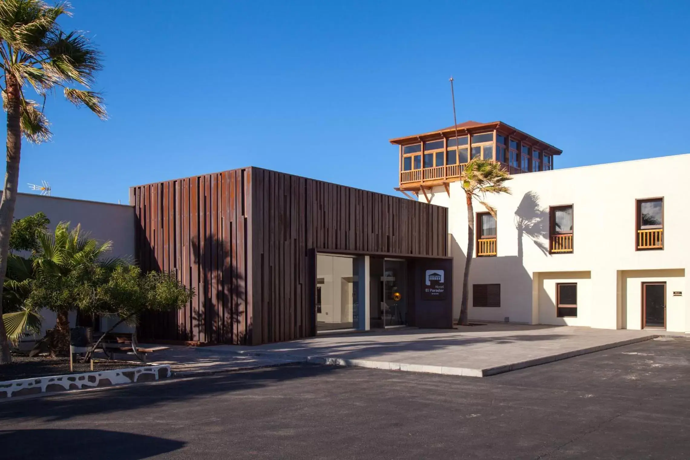 Facade/entrance in Hotel El Mirador de Fuerteventura Facade/entrance in Hotel El Mirador de Fuerteventura