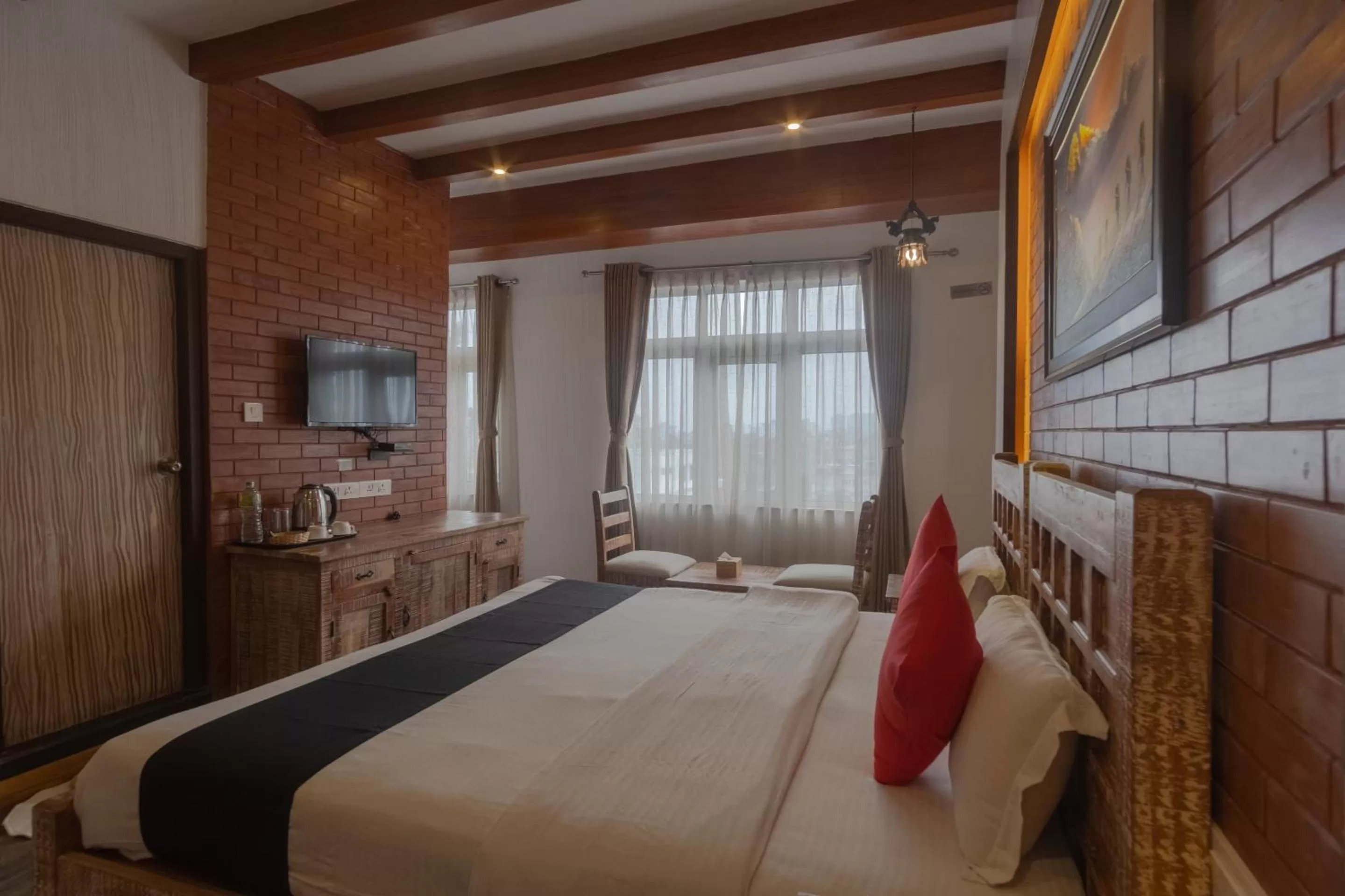 Bedroom, Bed in Swornim Boutique Hotel Kathmandu