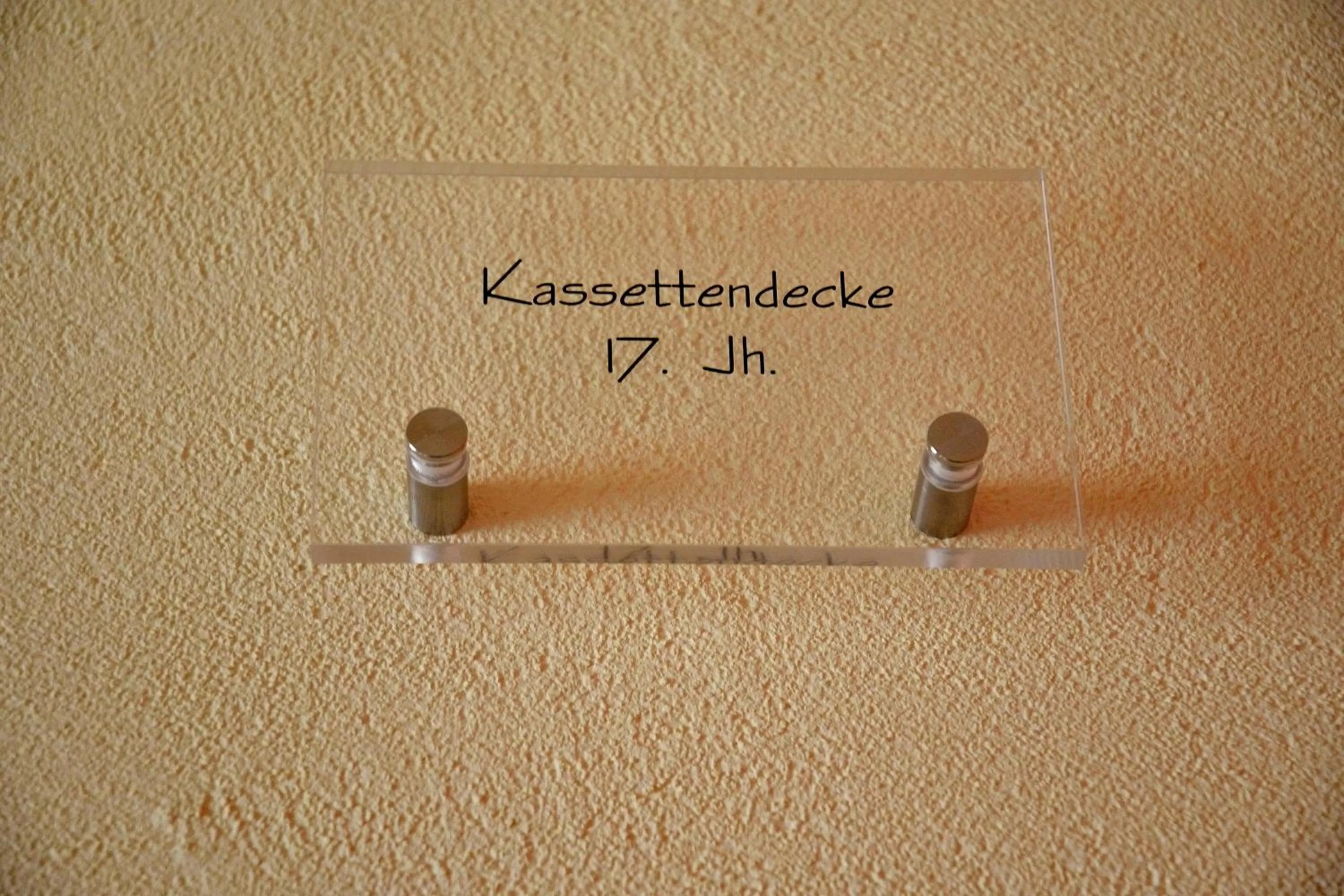 Decorative detail in Ambiente Hotel Freieck