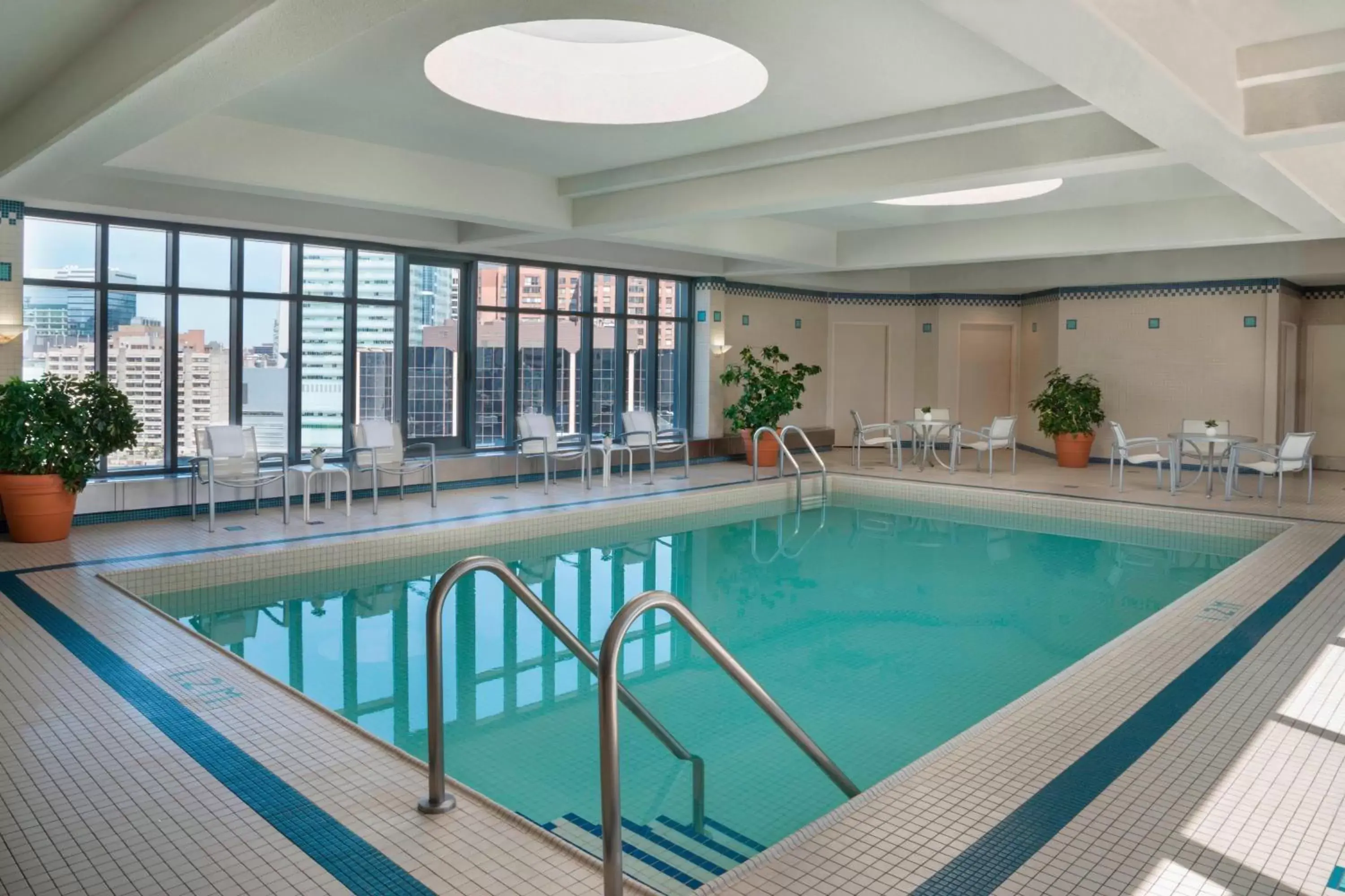 Swimming Pool in Marriott Downtown at CF Toronto Eaton Centre