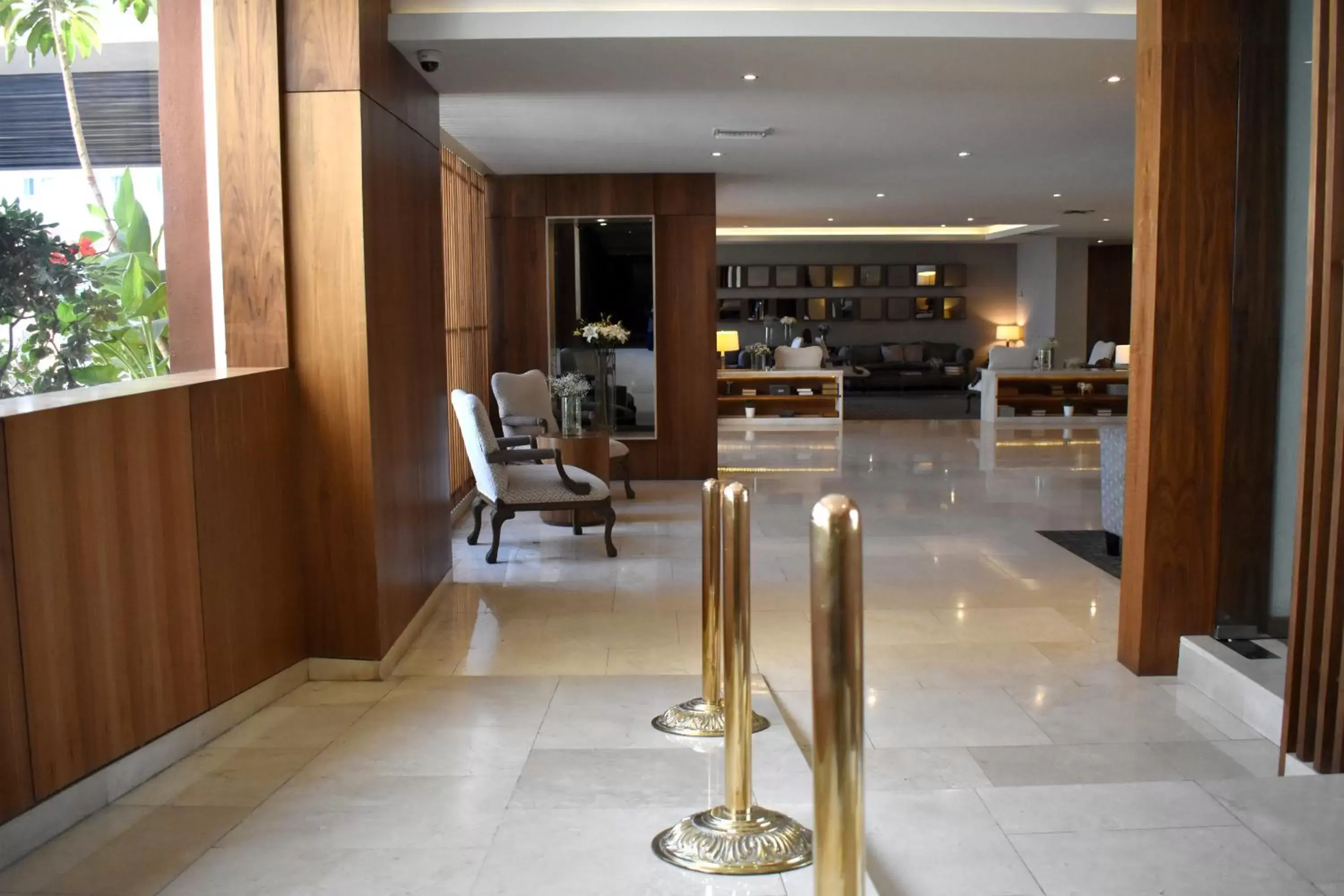 Lobby or reception in Hotel Palacio Azteca