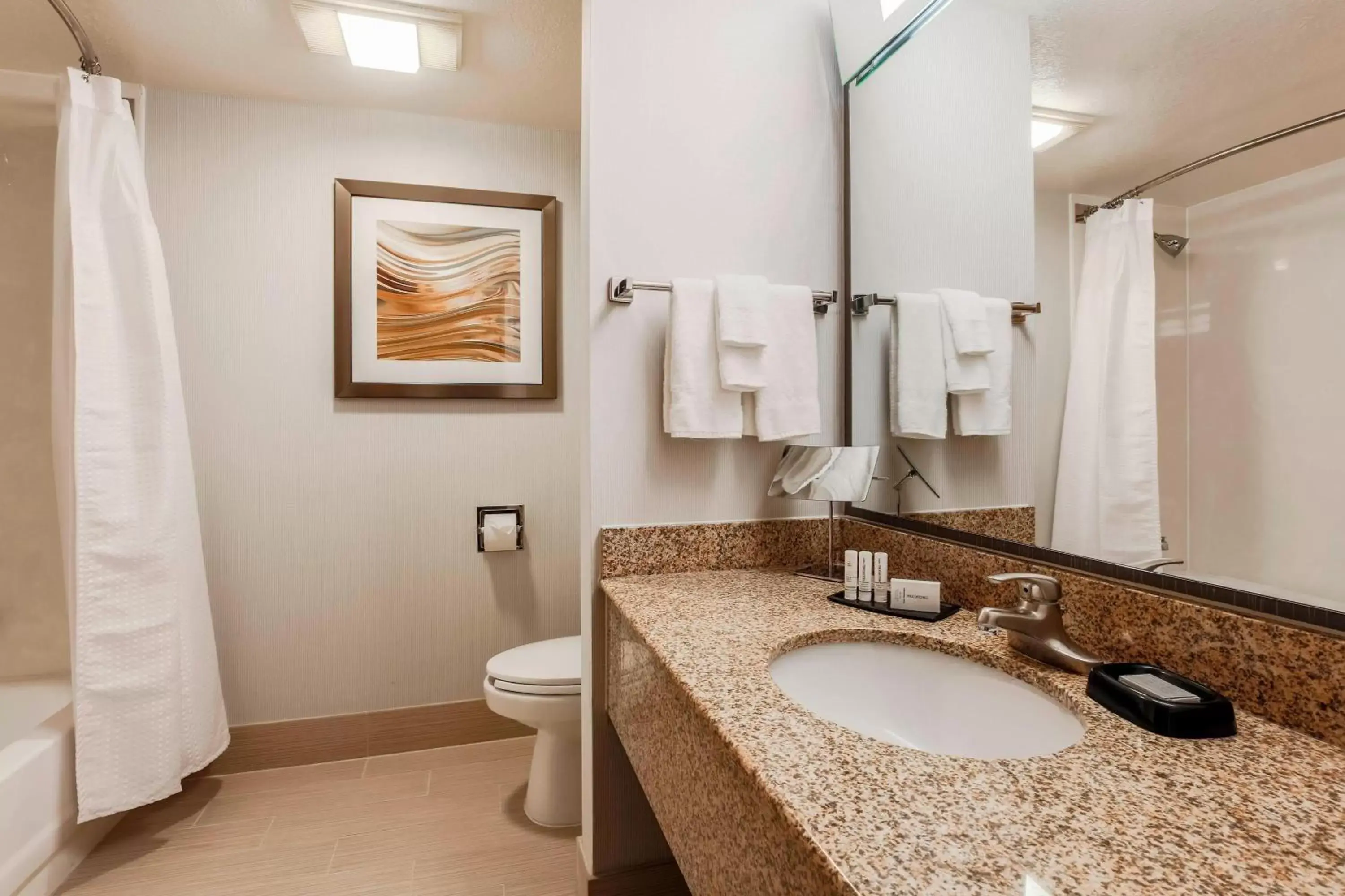 Bathroom in Courtyard by Marriott Orlando Lake Mary North