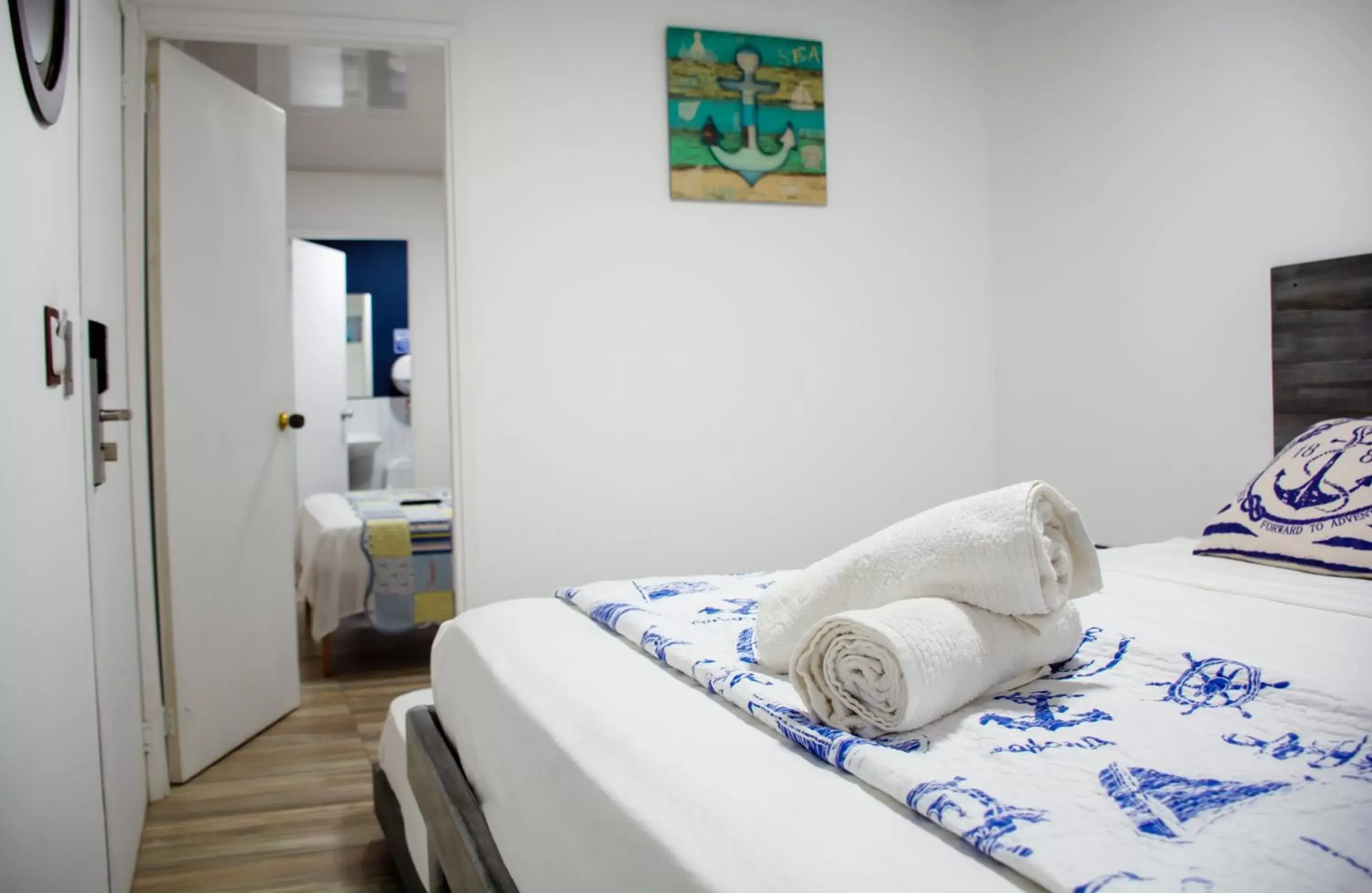 Bed in Hotel Nauticus Bed in Hotel Nauticus