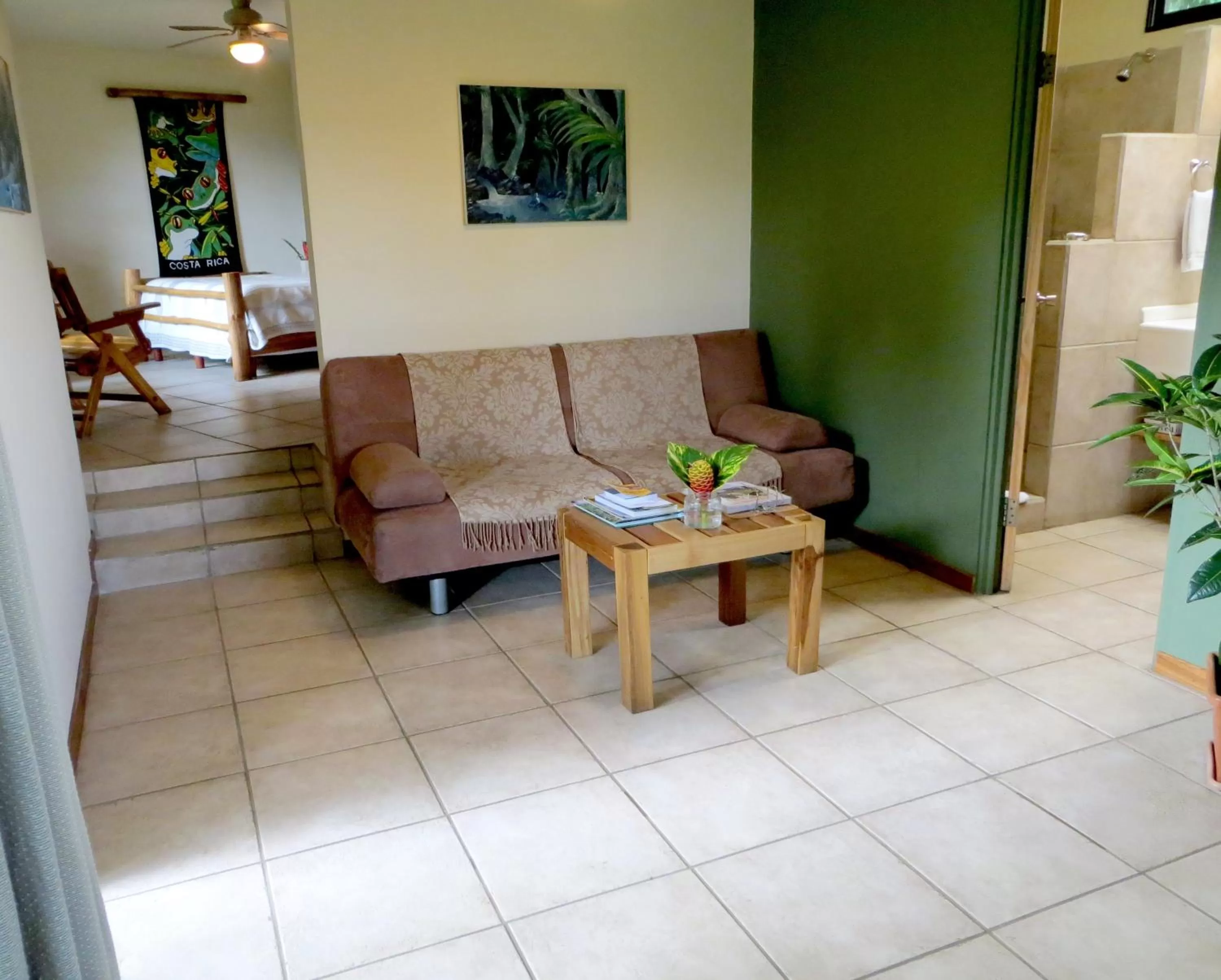 Living room in Pura Vida Hotel