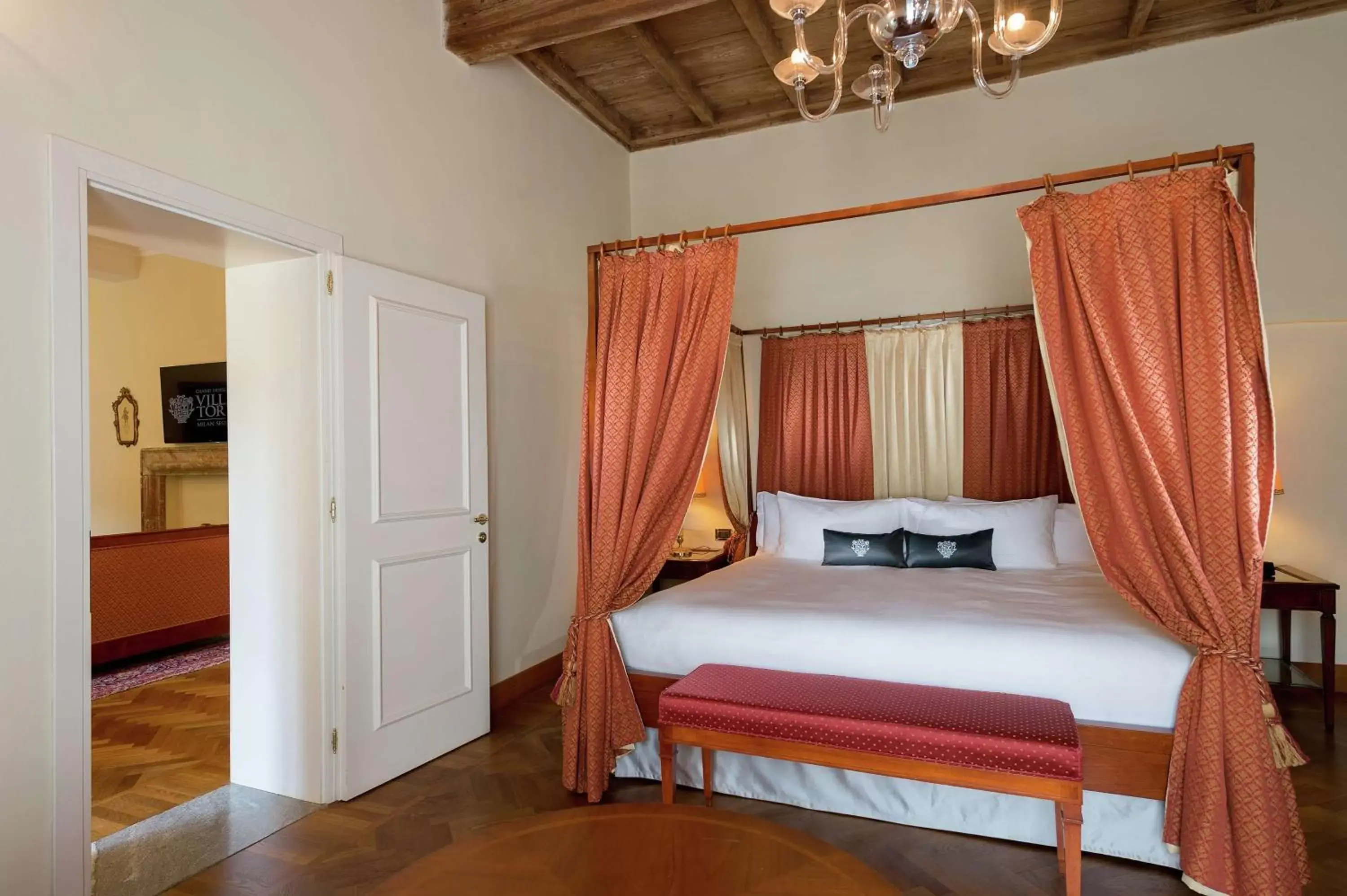 Bed in Grand Hotel Villa Torretta, Curio Collection by Hilton