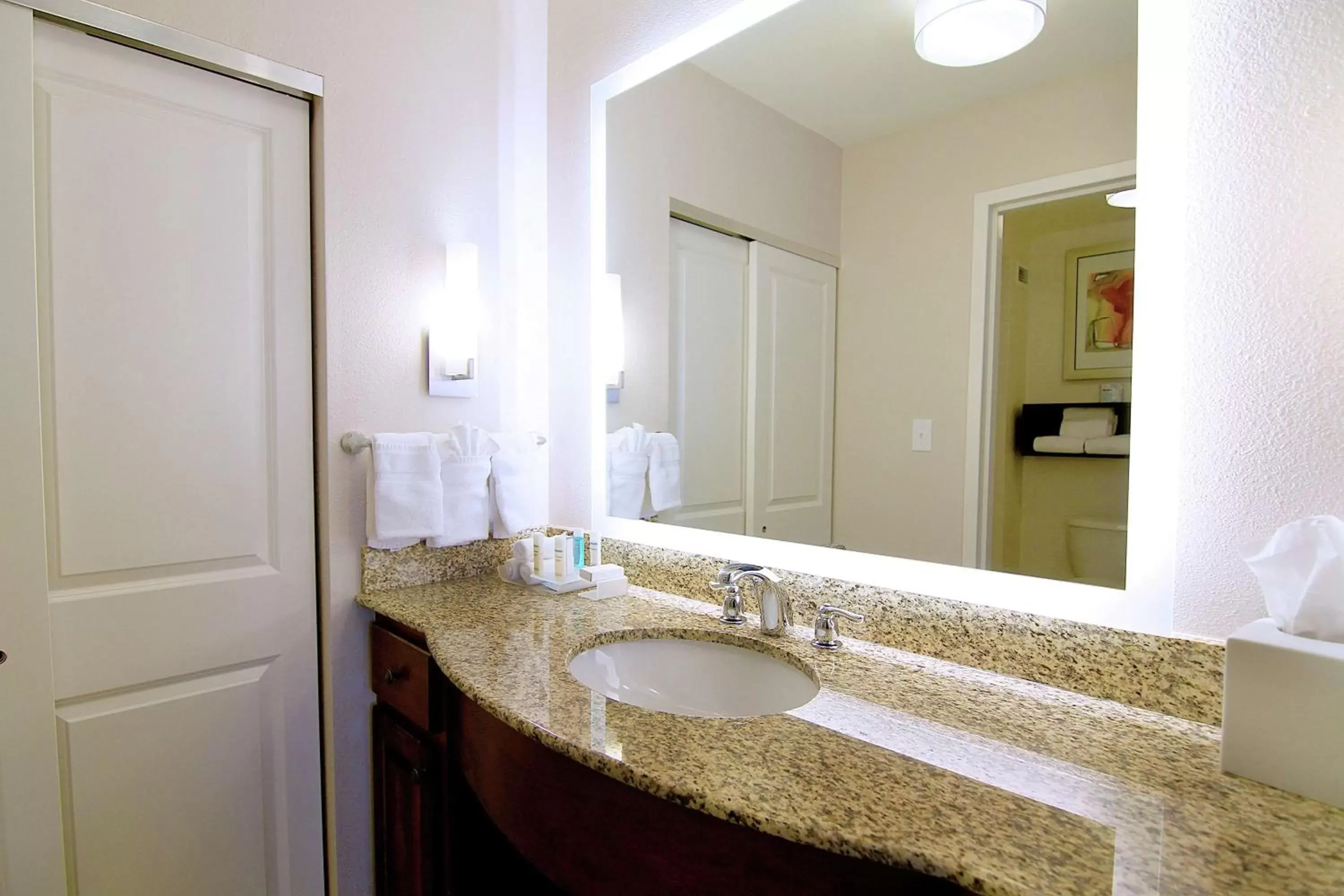 Bathroom in Homewood Suites by Hilton Fargo Bathroom in Homewood Suites by Hilton Fargo