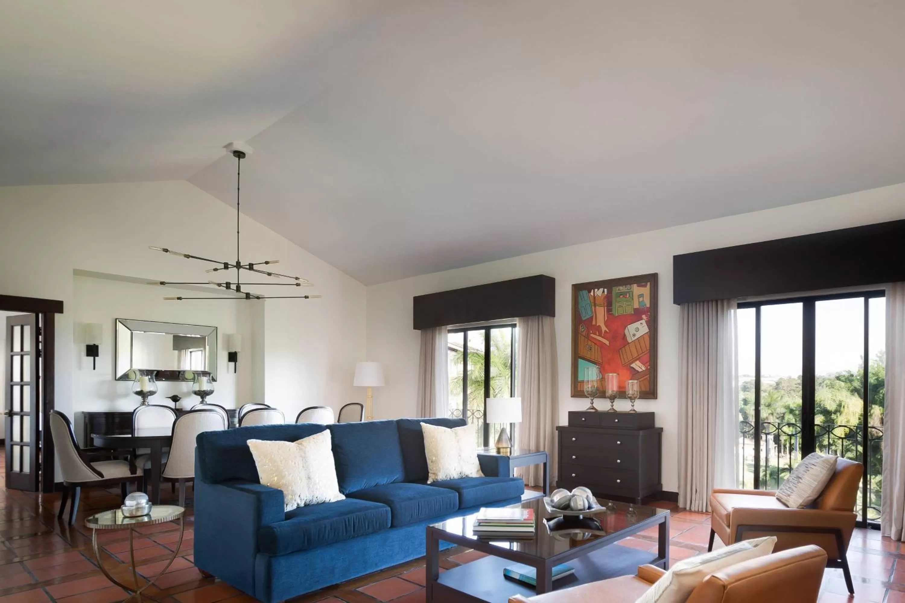 Living room in Costa Rica Marriott Hotel Hacienda Belen