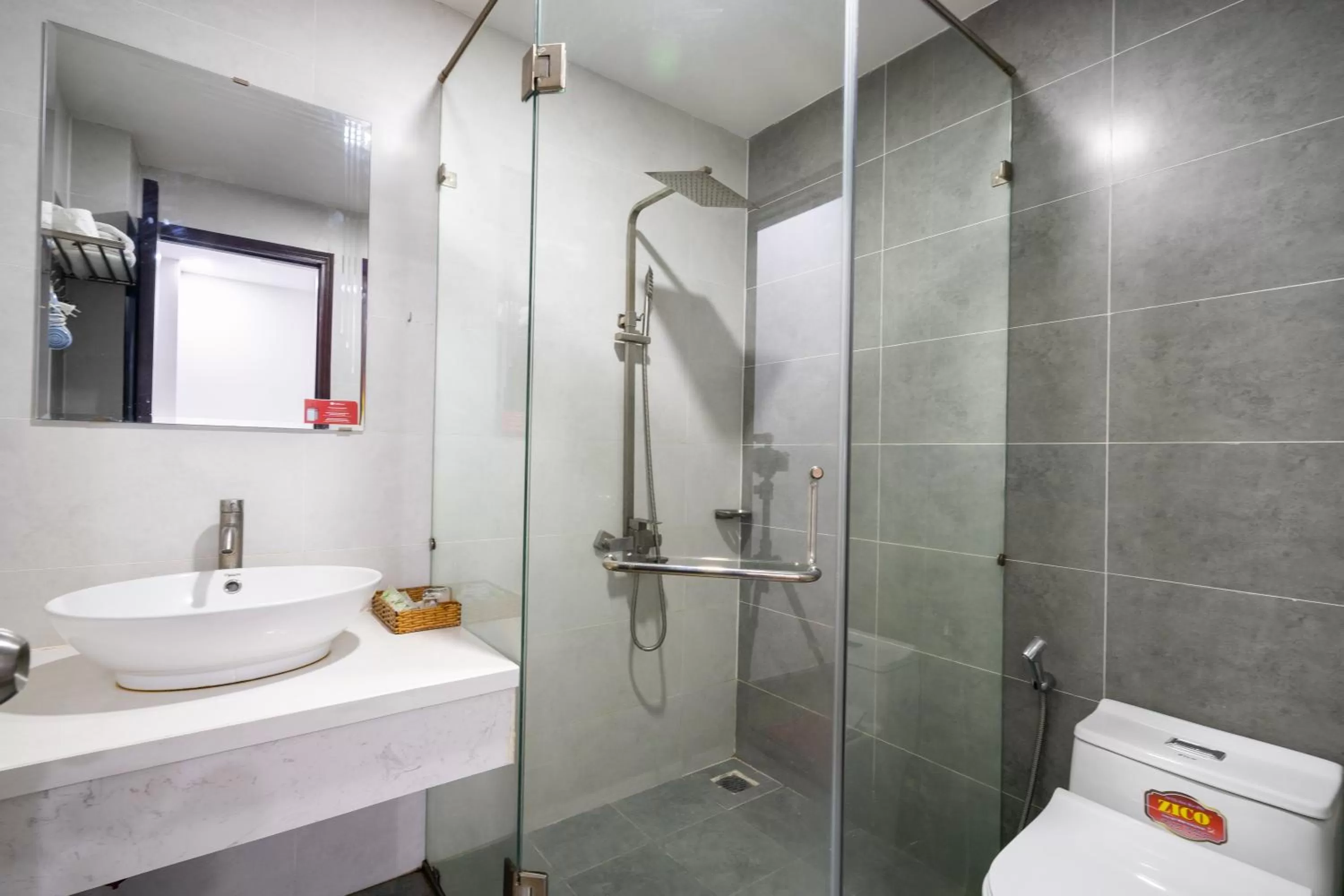 Shower, Bathroom in Central Hotel by Joi Hospitality