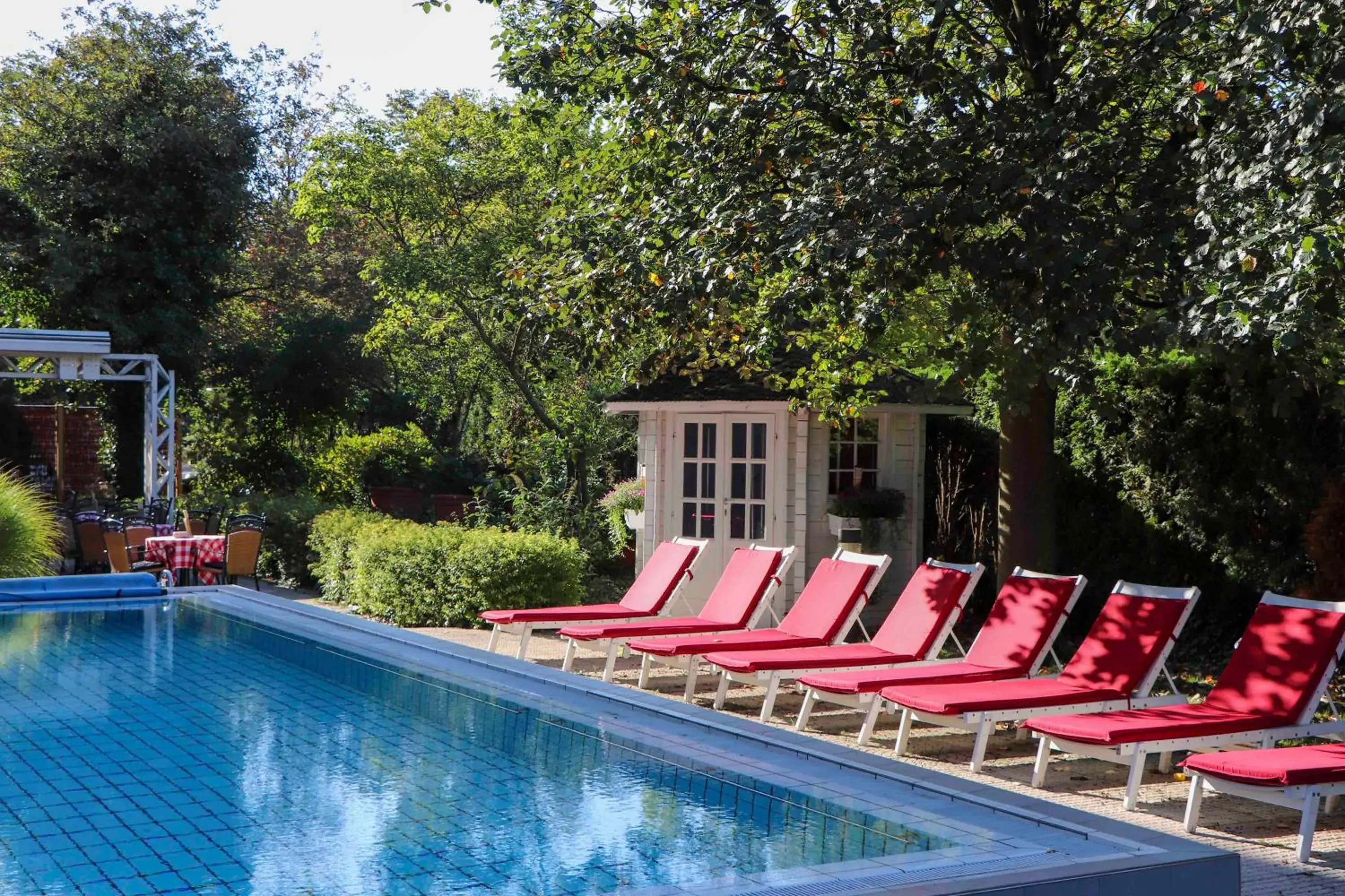 Swimming Pool in Wellnesshotel Wittelsbach