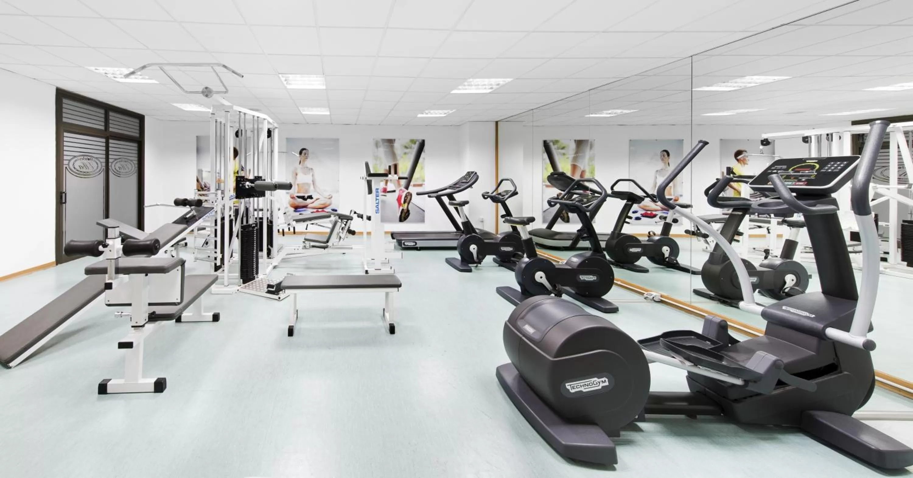 Fitness centre/facilities in Elba Vecindario Aeropuerto Business & Convention Hotel