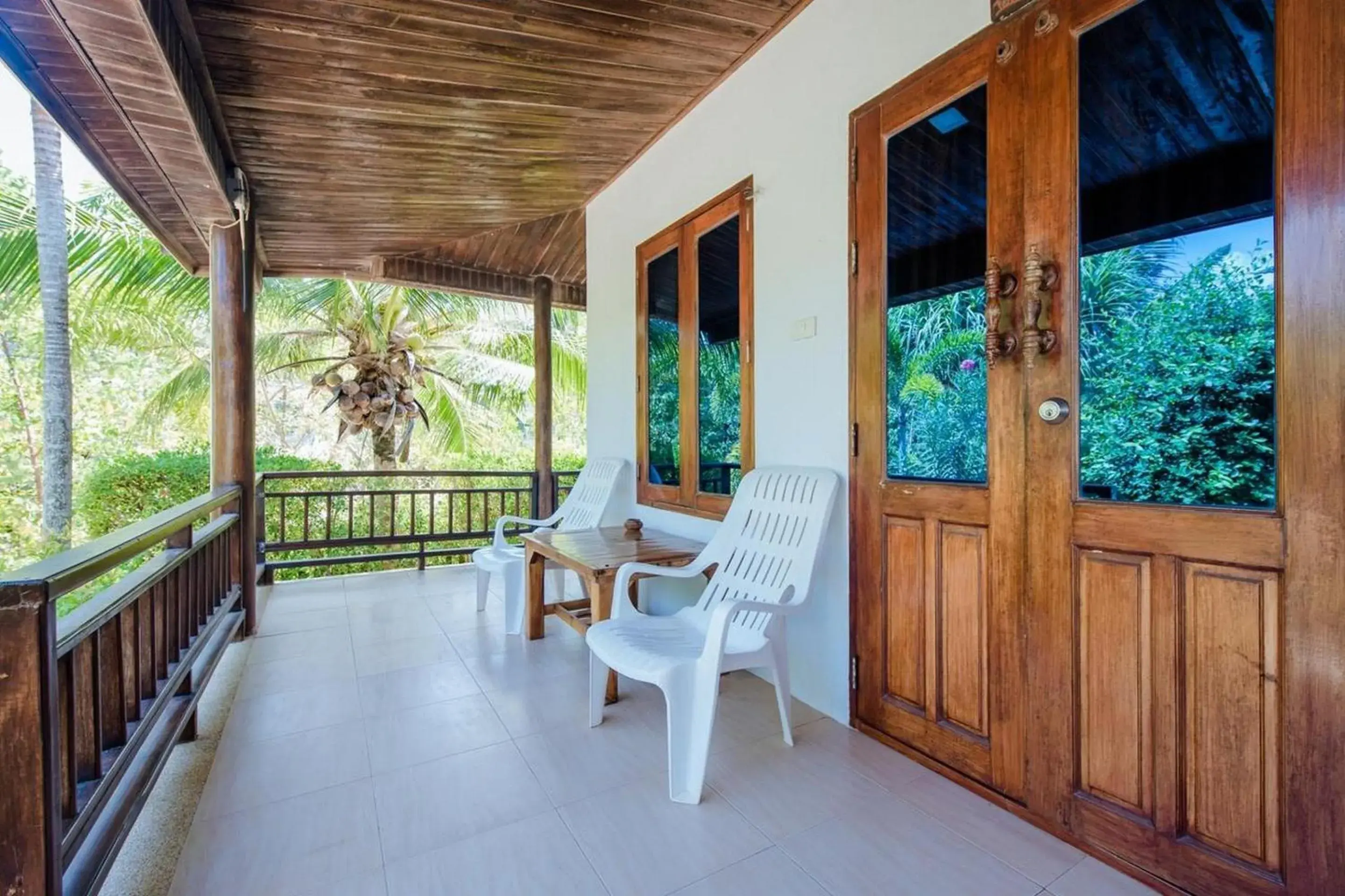 Balcony/Terrace in Baan Rabieng Resort