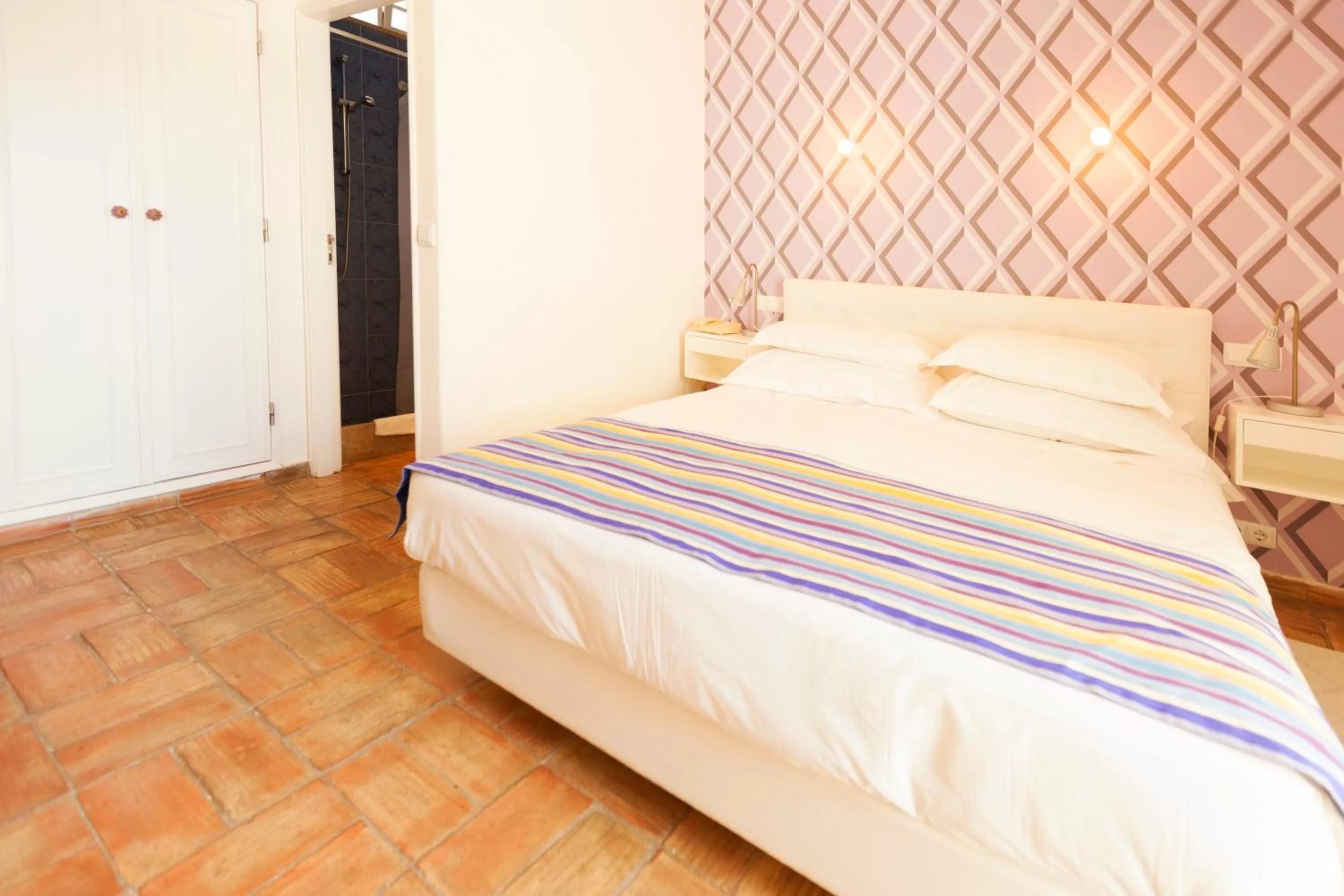 Bed in Hotel Vasco Da Gama