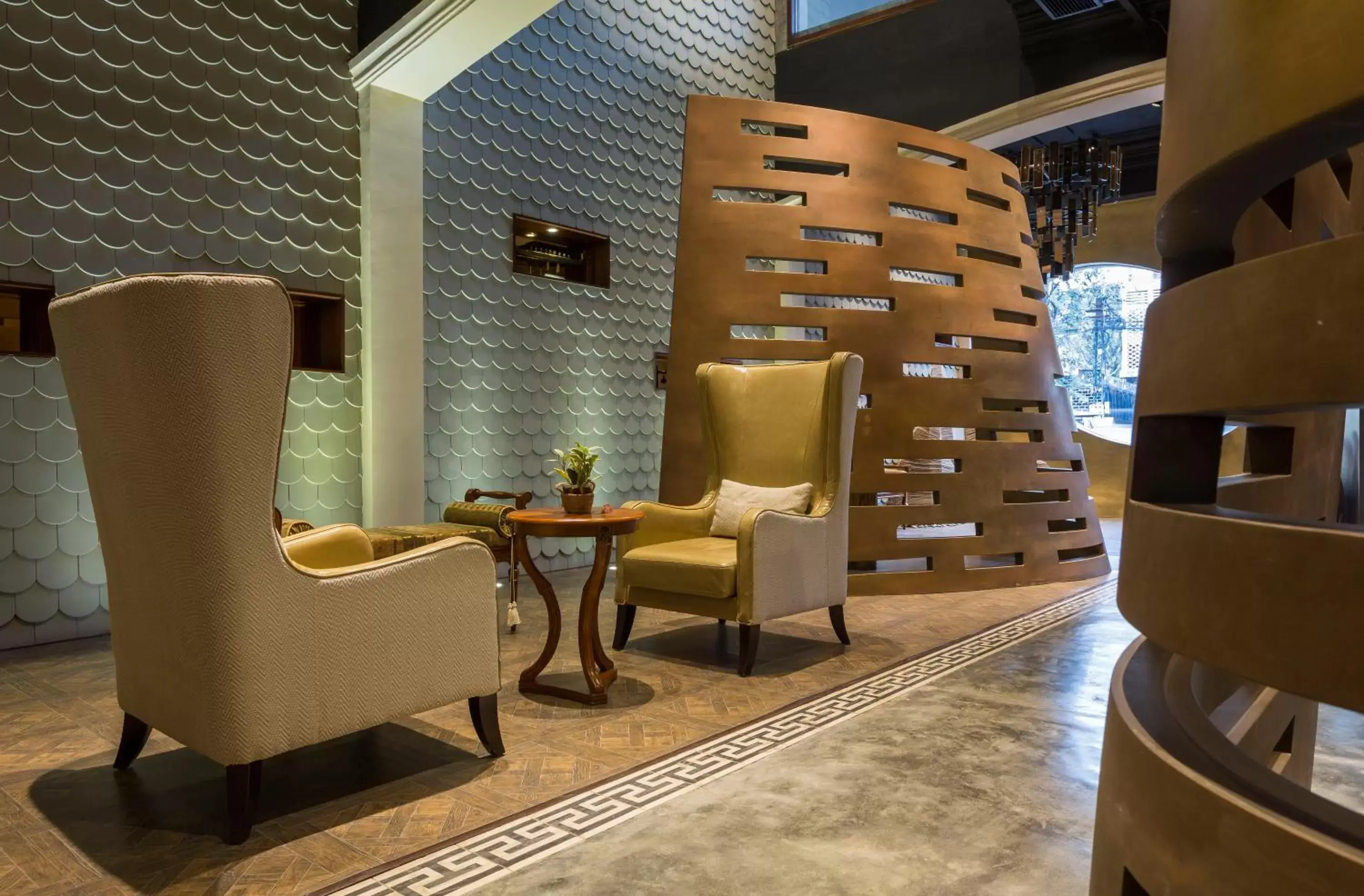 Lobby or reception, Seating Area in G Mekong Hotel Phom Penh