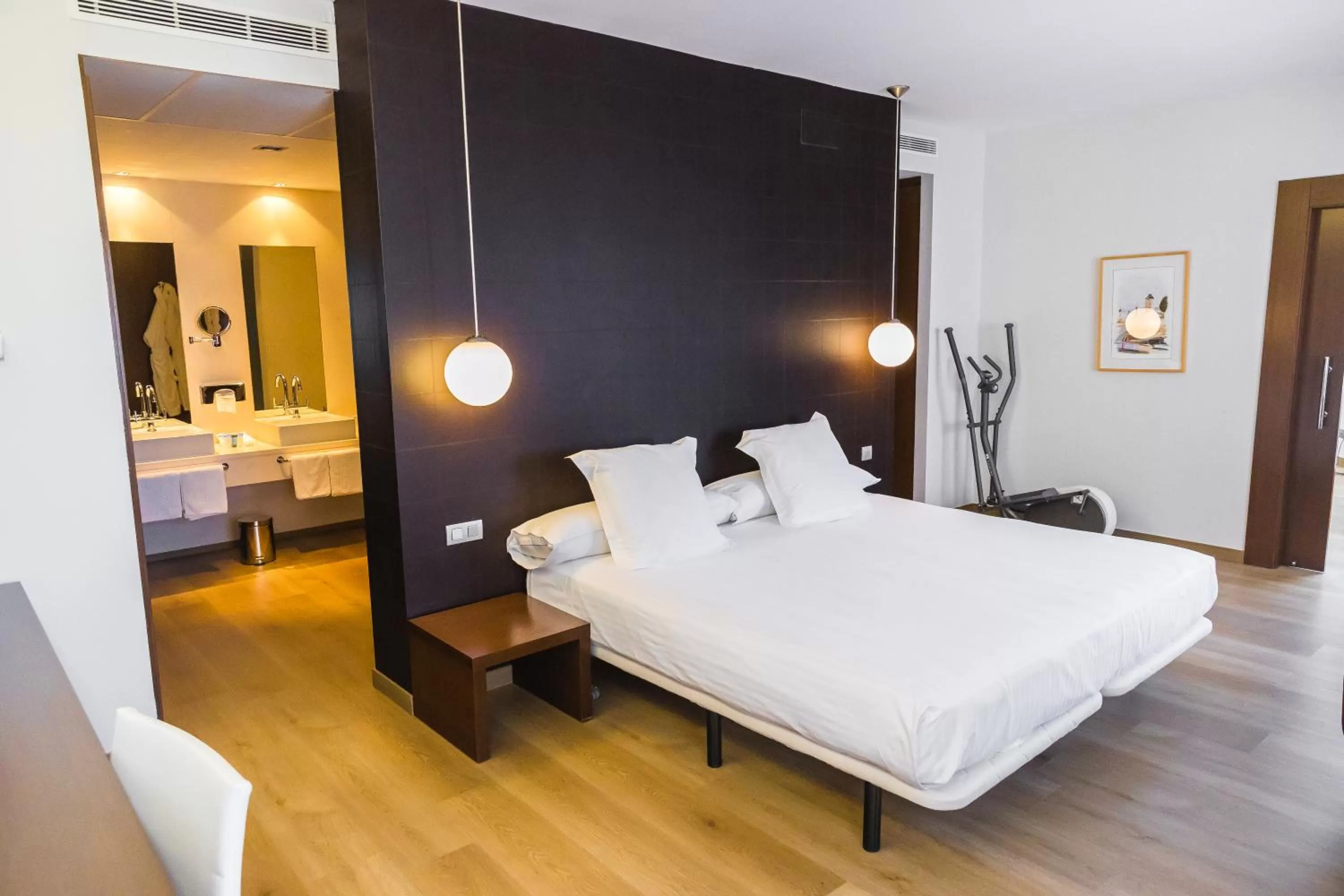 Bed in Hotel Veracruz Plaza & Spa