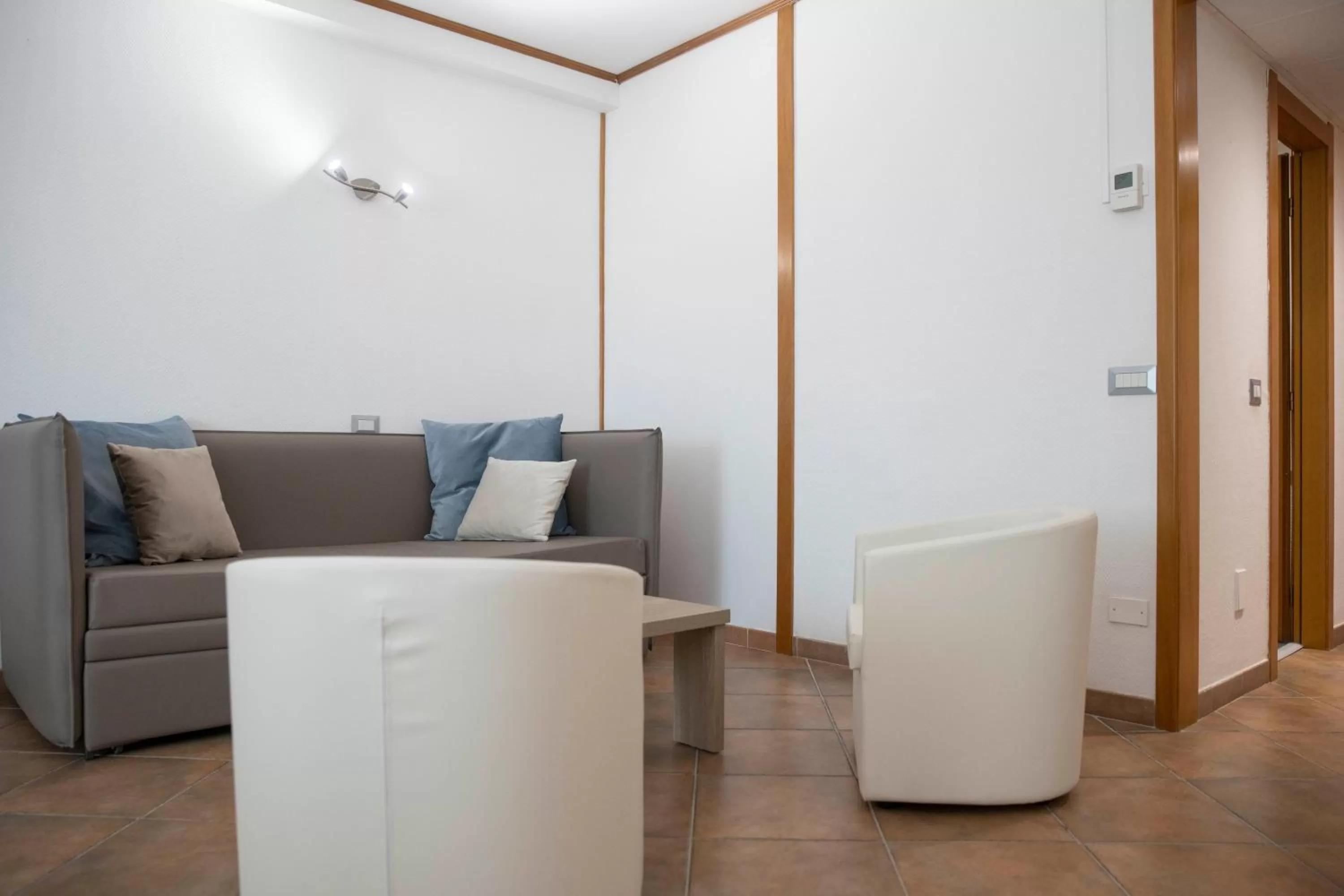 Seating area in Pegasus Hotel