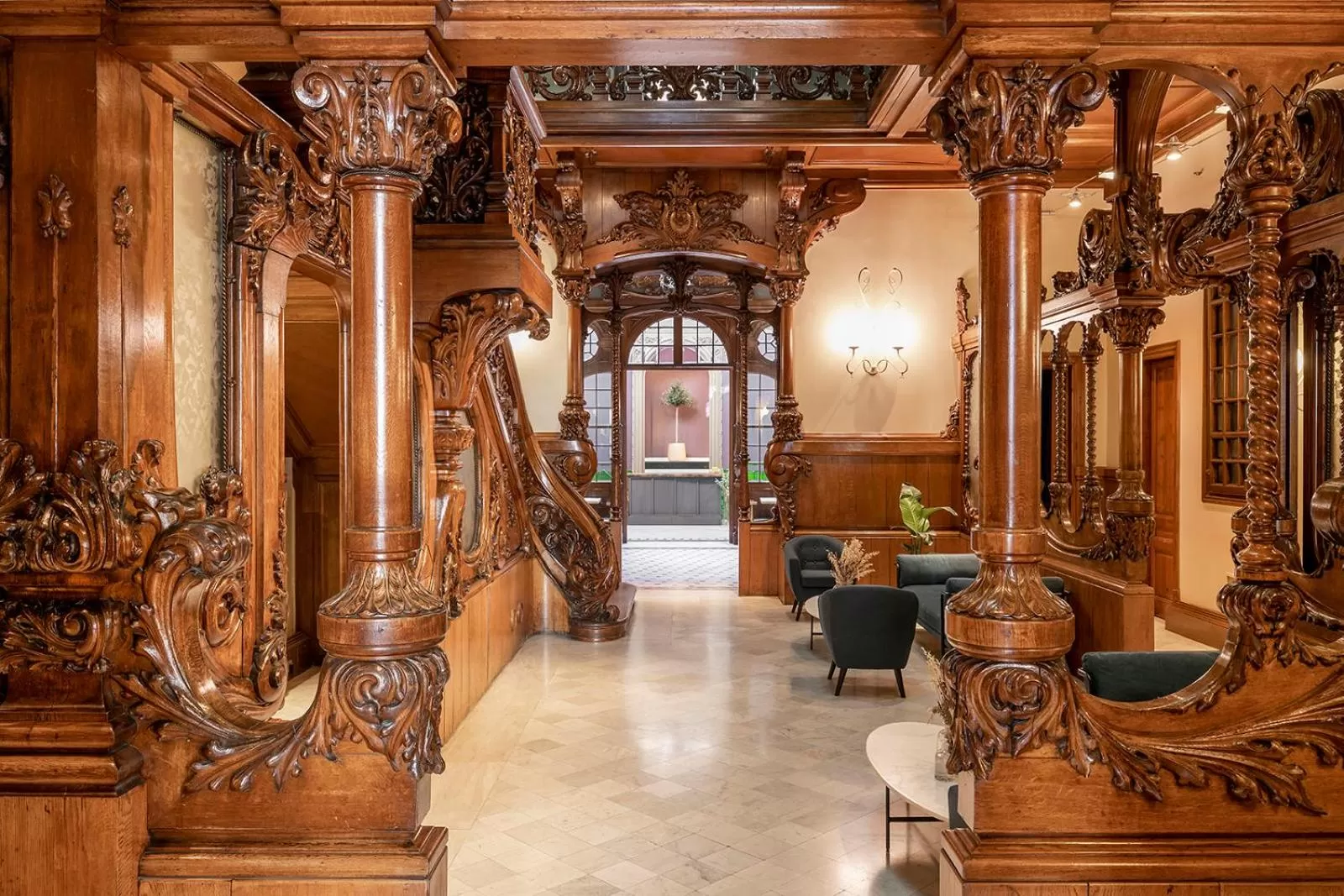 Property building in El Palauet Modernist Suites Barcelona