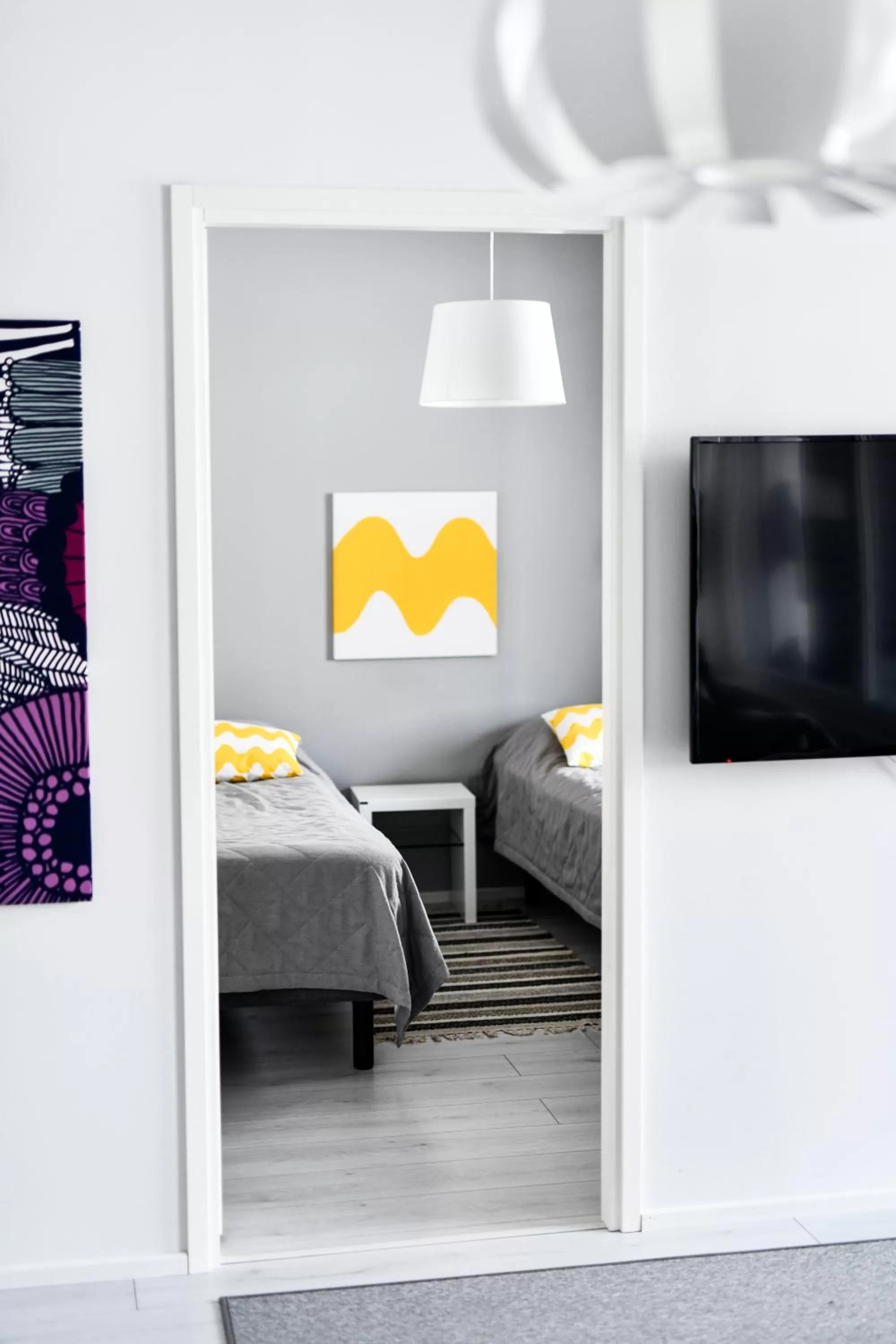 Bed in Lake Residence Ukkohalla