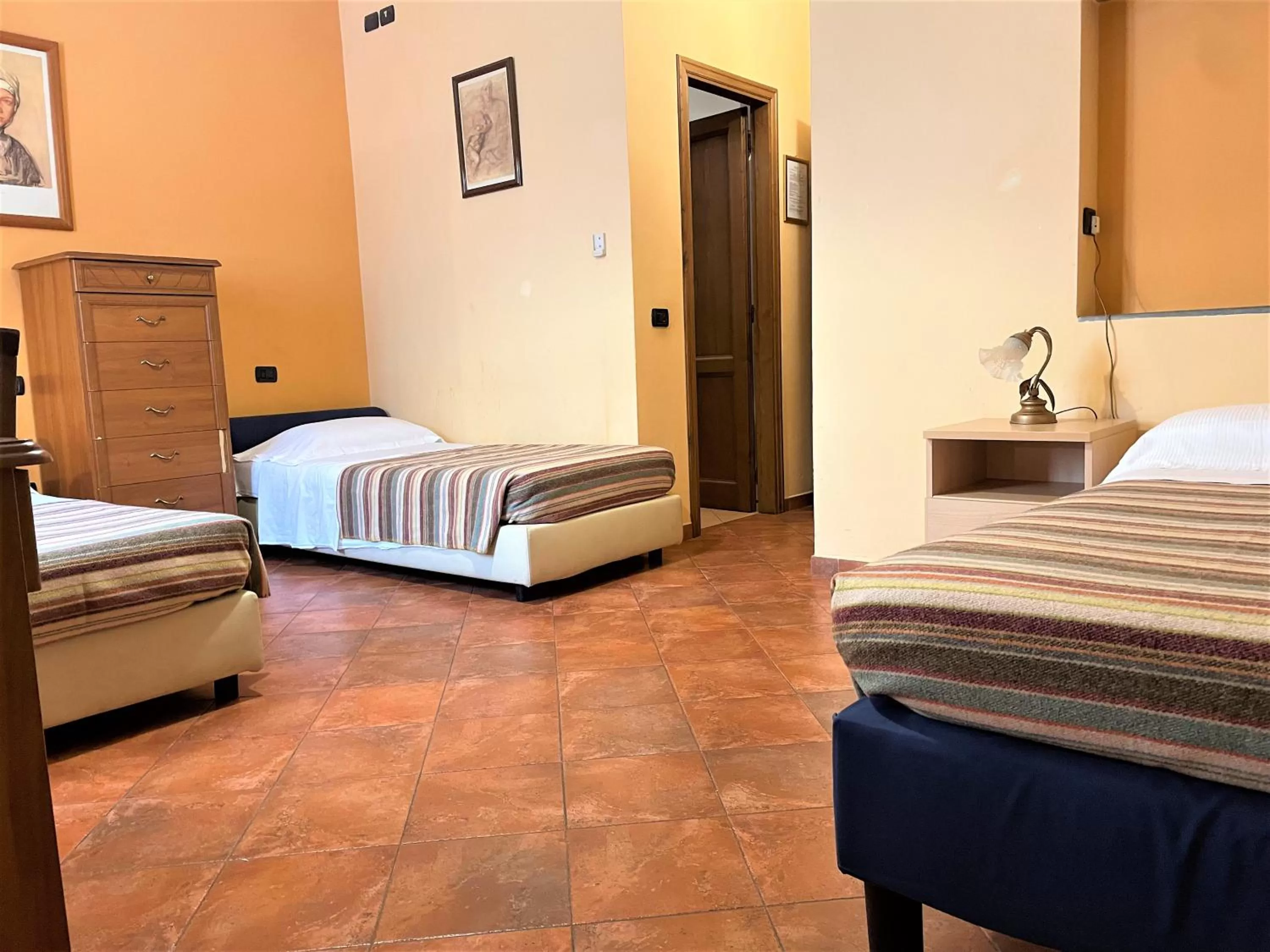 Bed in Hotel Residence La Contessina