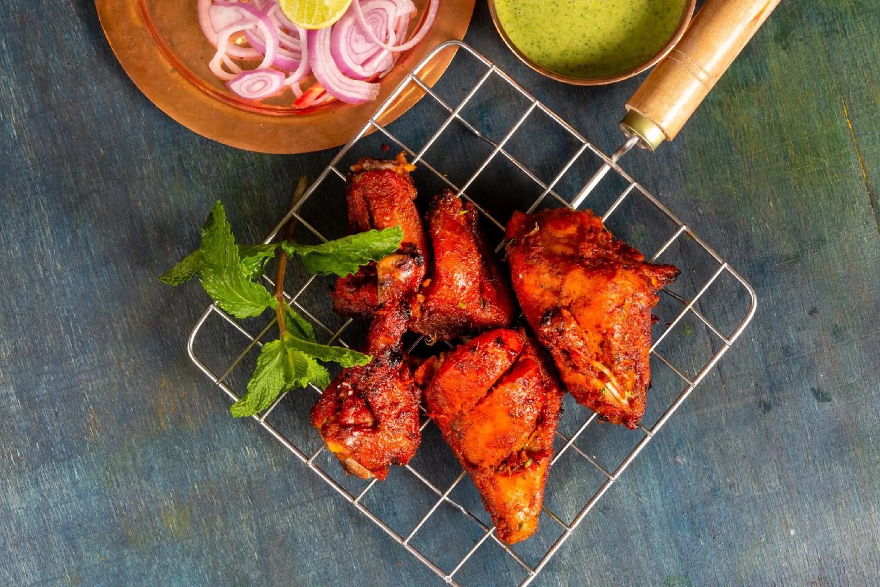 Food close-up in Hotel Ajanta