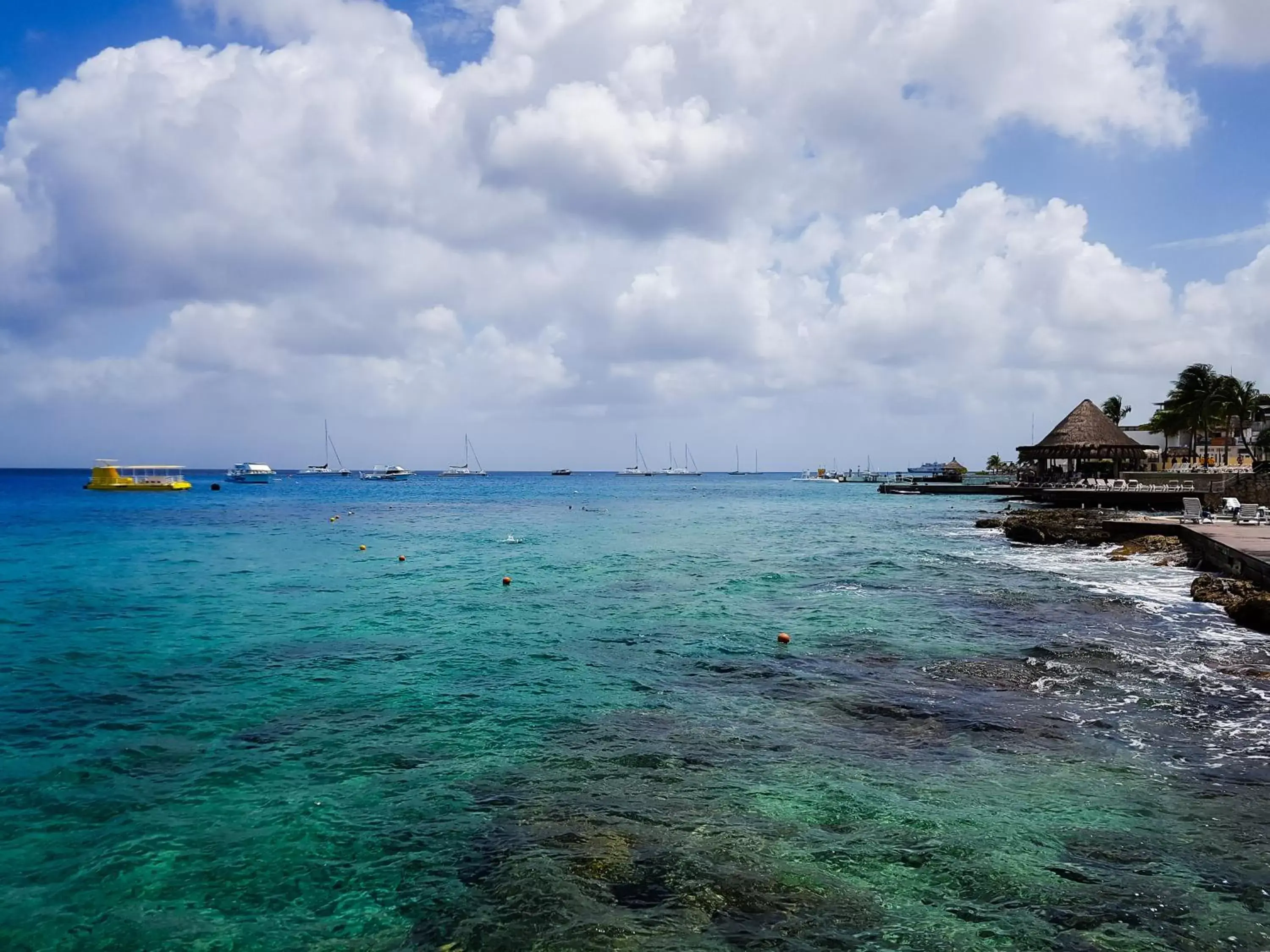 Snorkeling in El Cid La Ceiba Beach