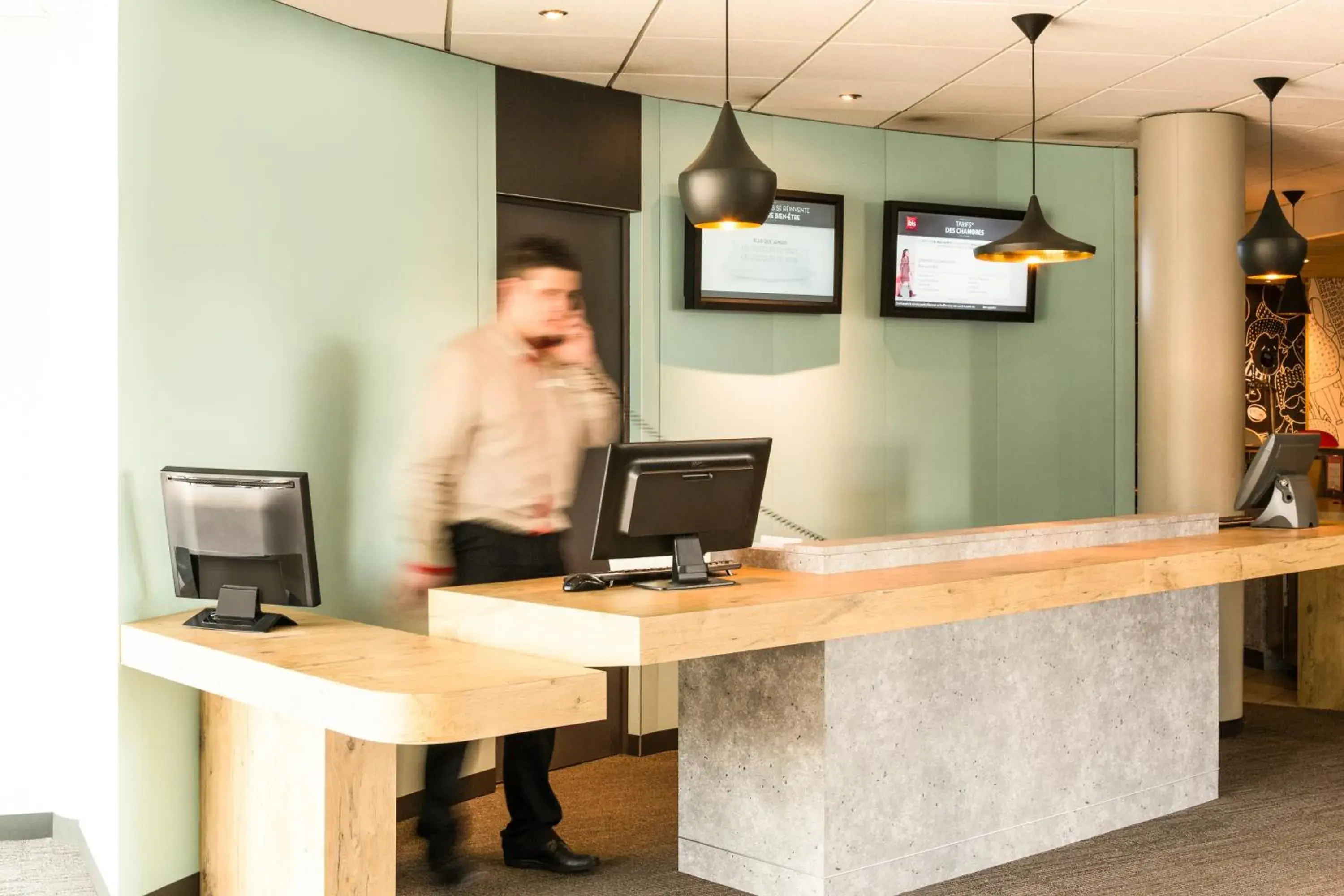 Lobby or reception in ibis Orly Chevilly Tram 7