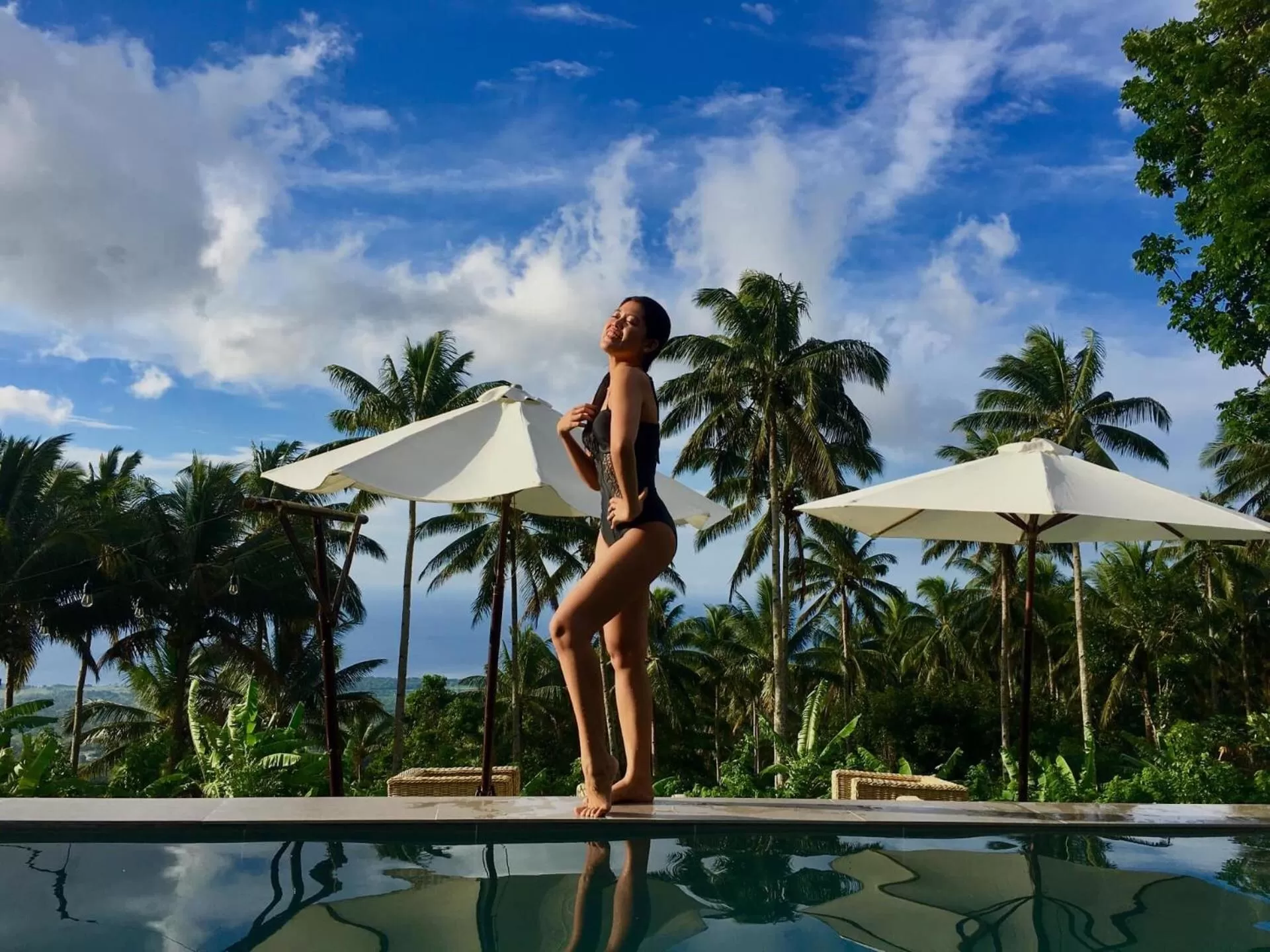 Pool view in Bintana sa Paraiso Binunsaran
