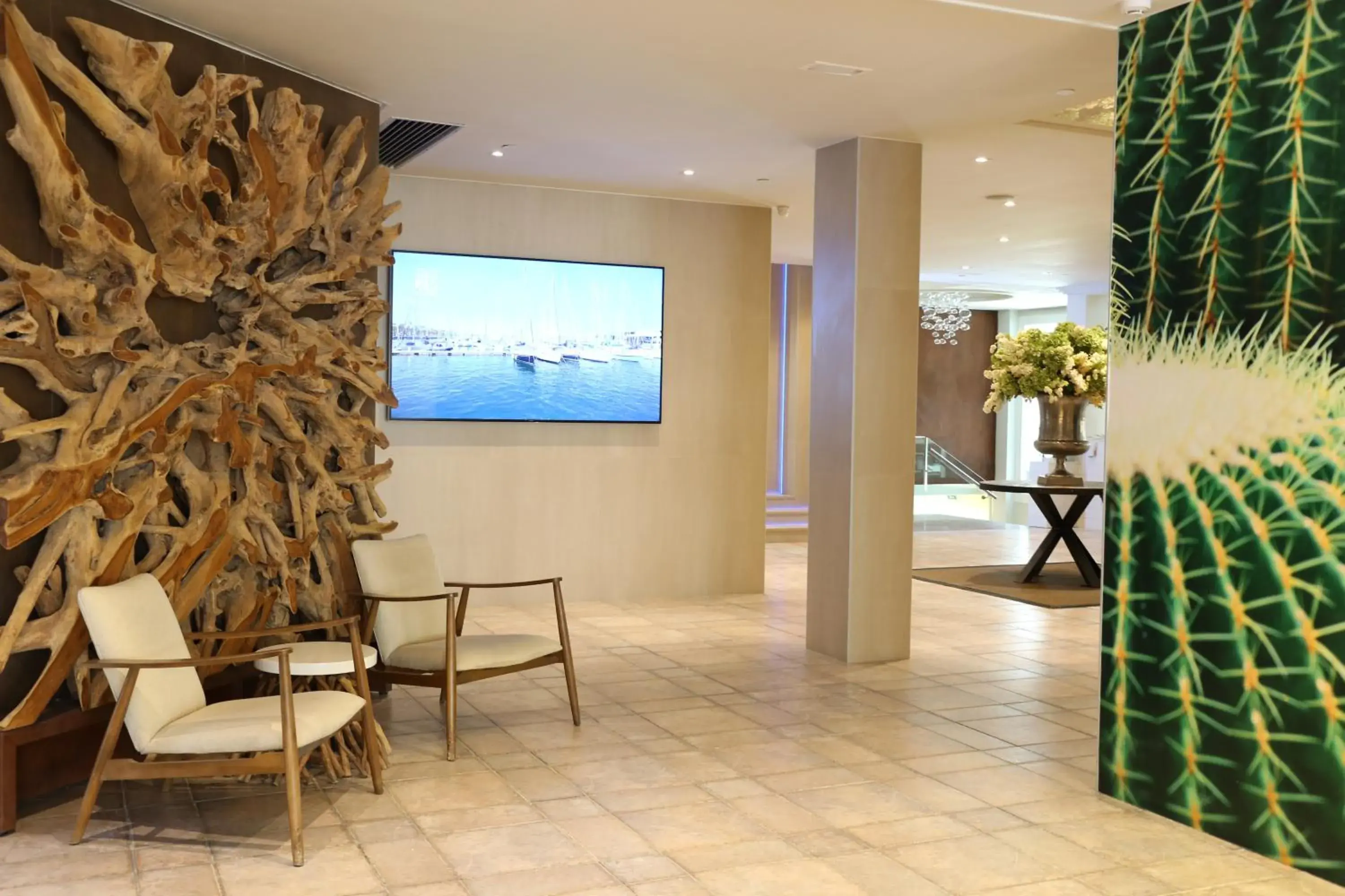 Lobby or reception in Hotel Kaktus Playa