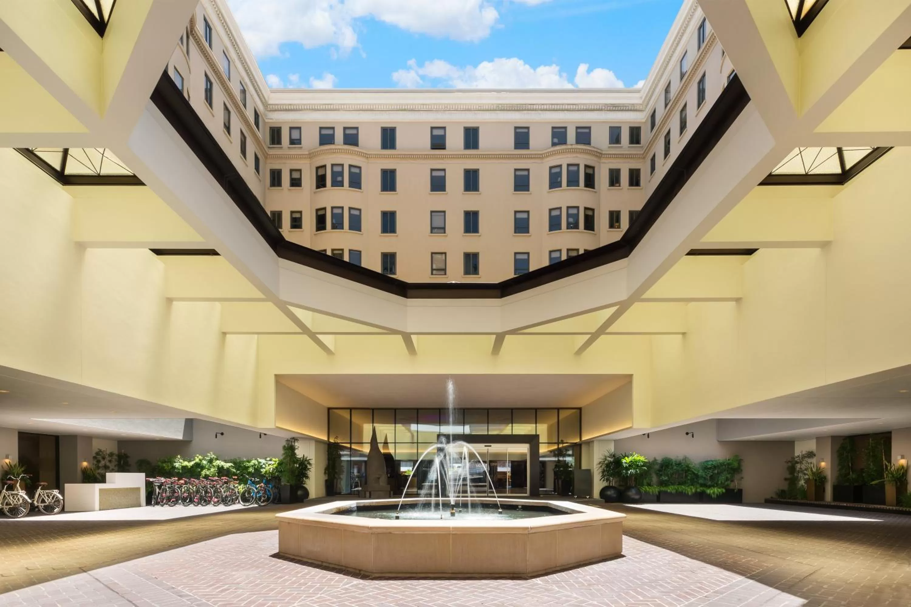 Facade/entrance in Stanford Court San Francisco