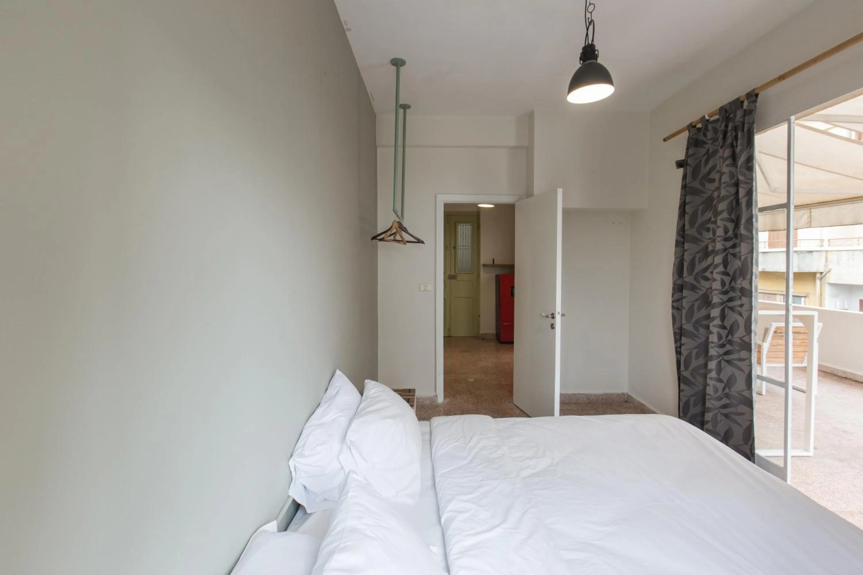 Bed in The Grand Meshmosh Hotel