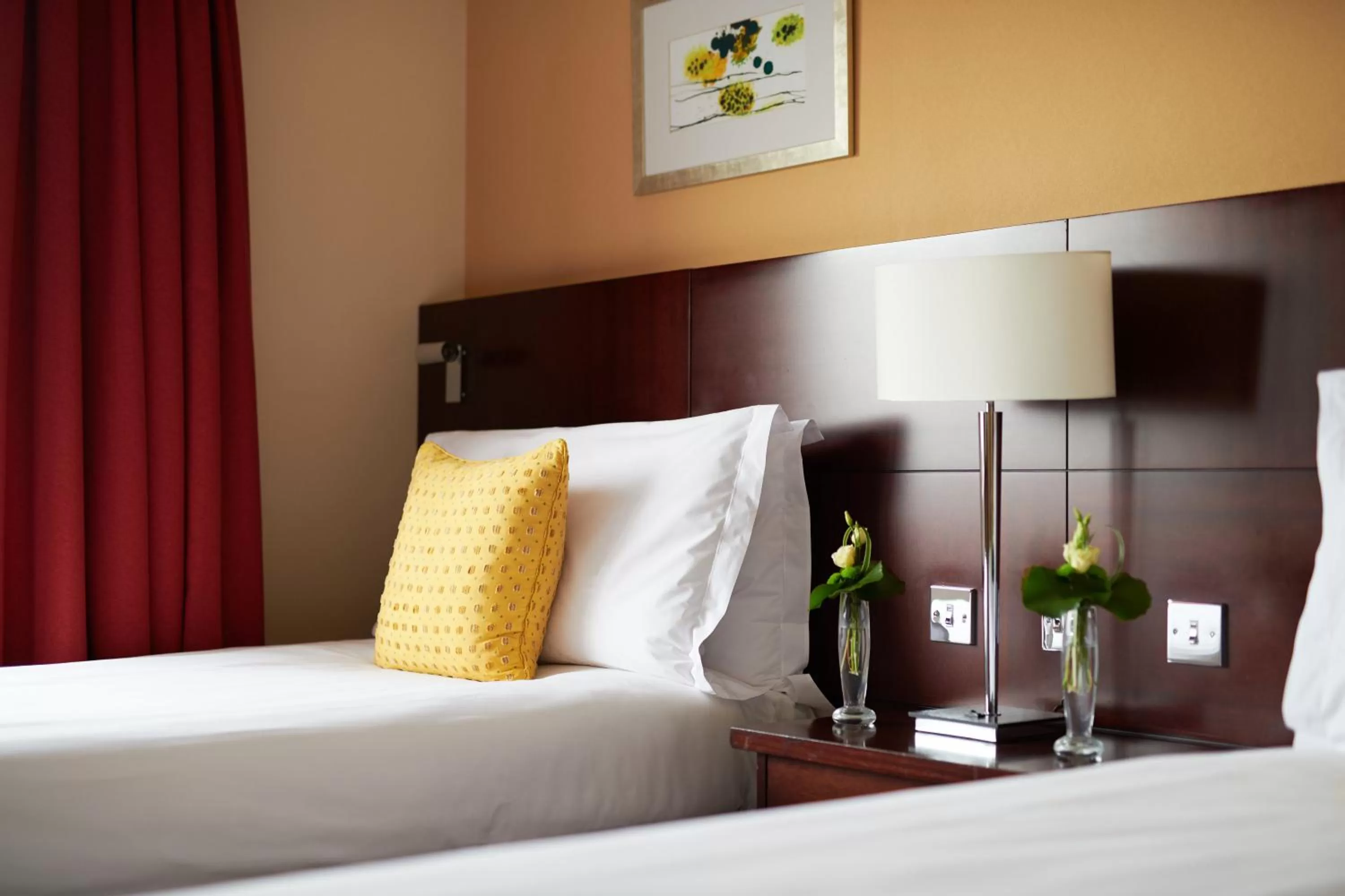 Bed in The Chelsea Harbour Hotel and Spa