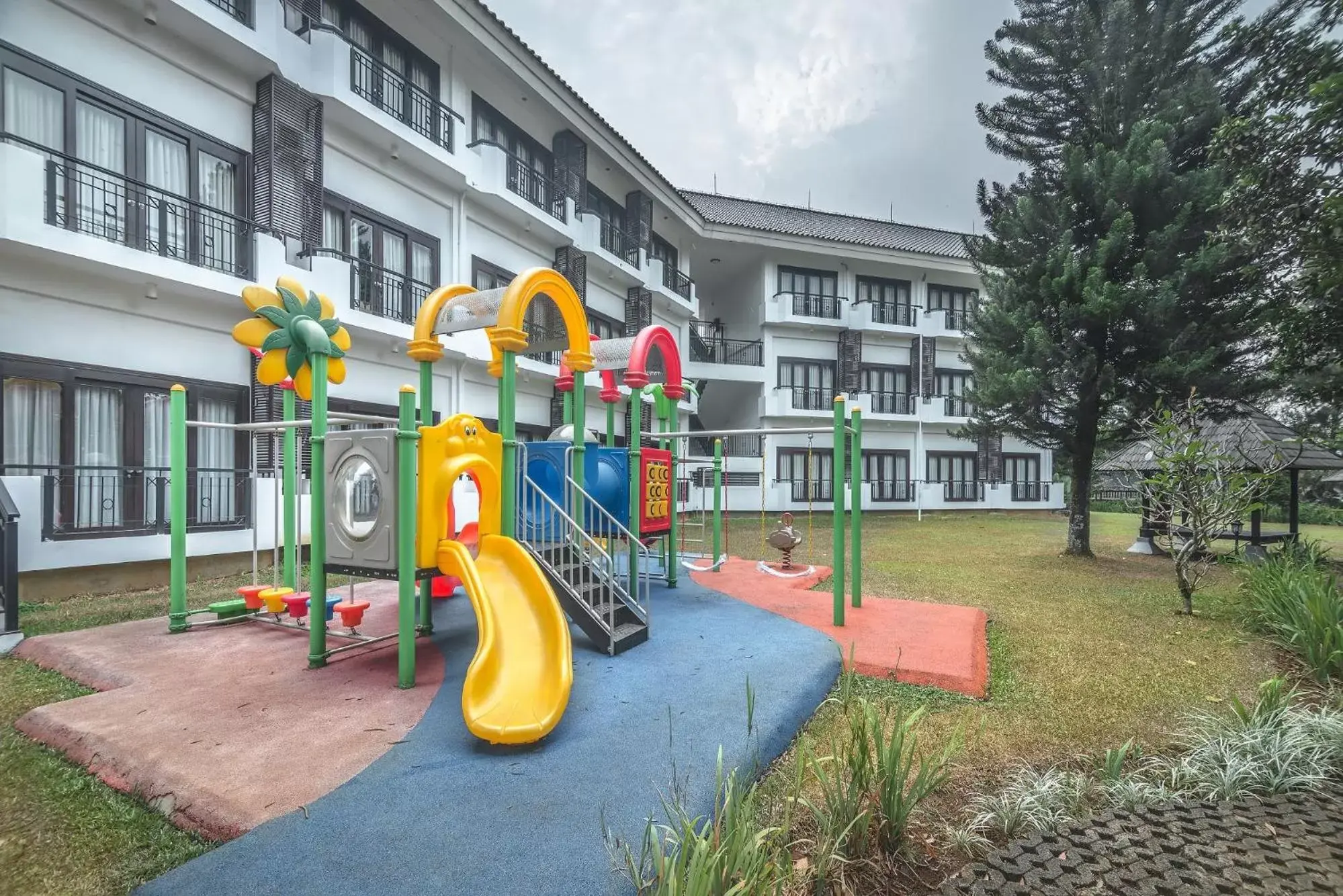Children's Play Area in Lido Lake Resort by MNC Hotel