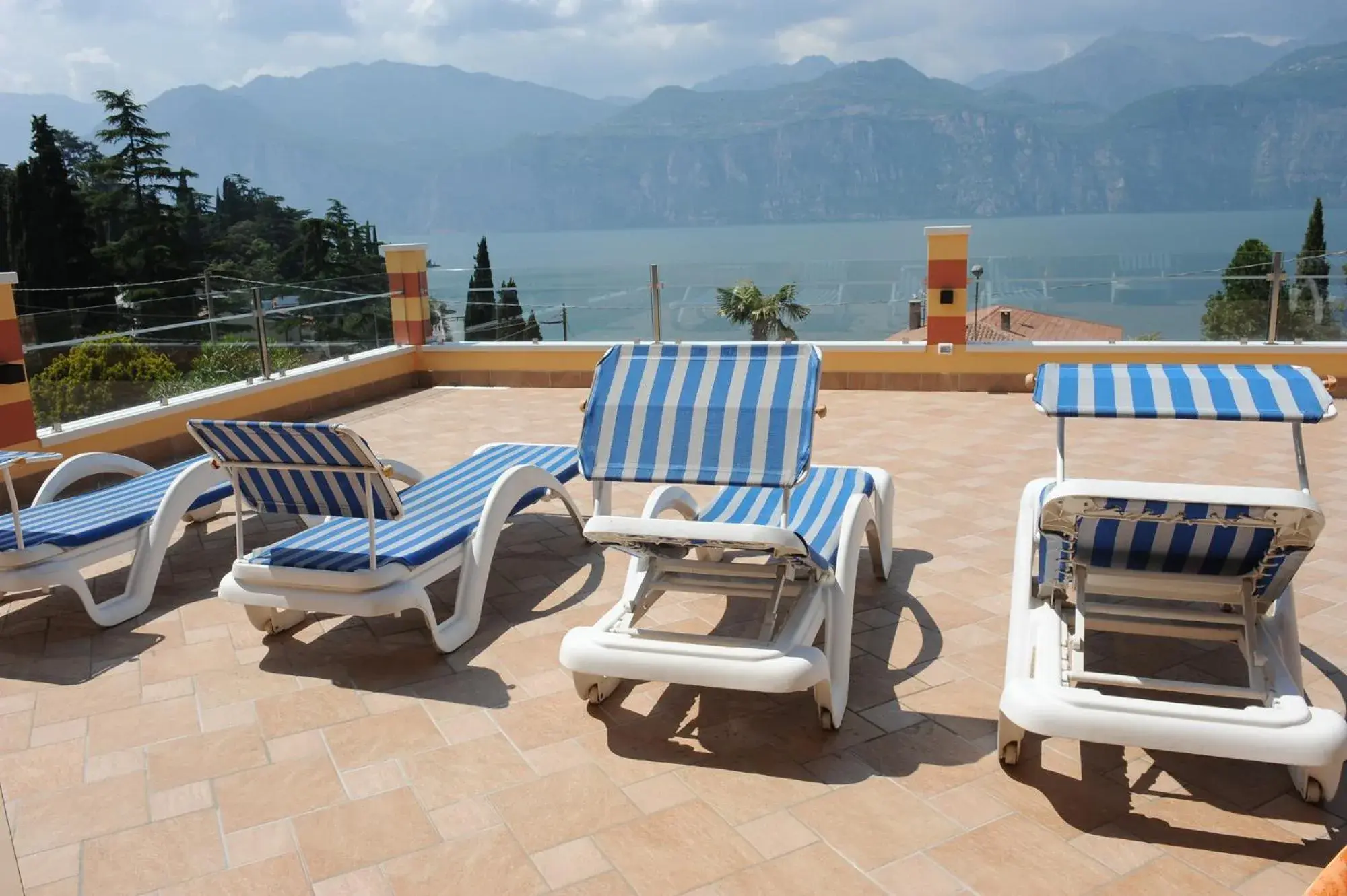 Balcony/Terrace, Mountain View in Hotel Cristallo