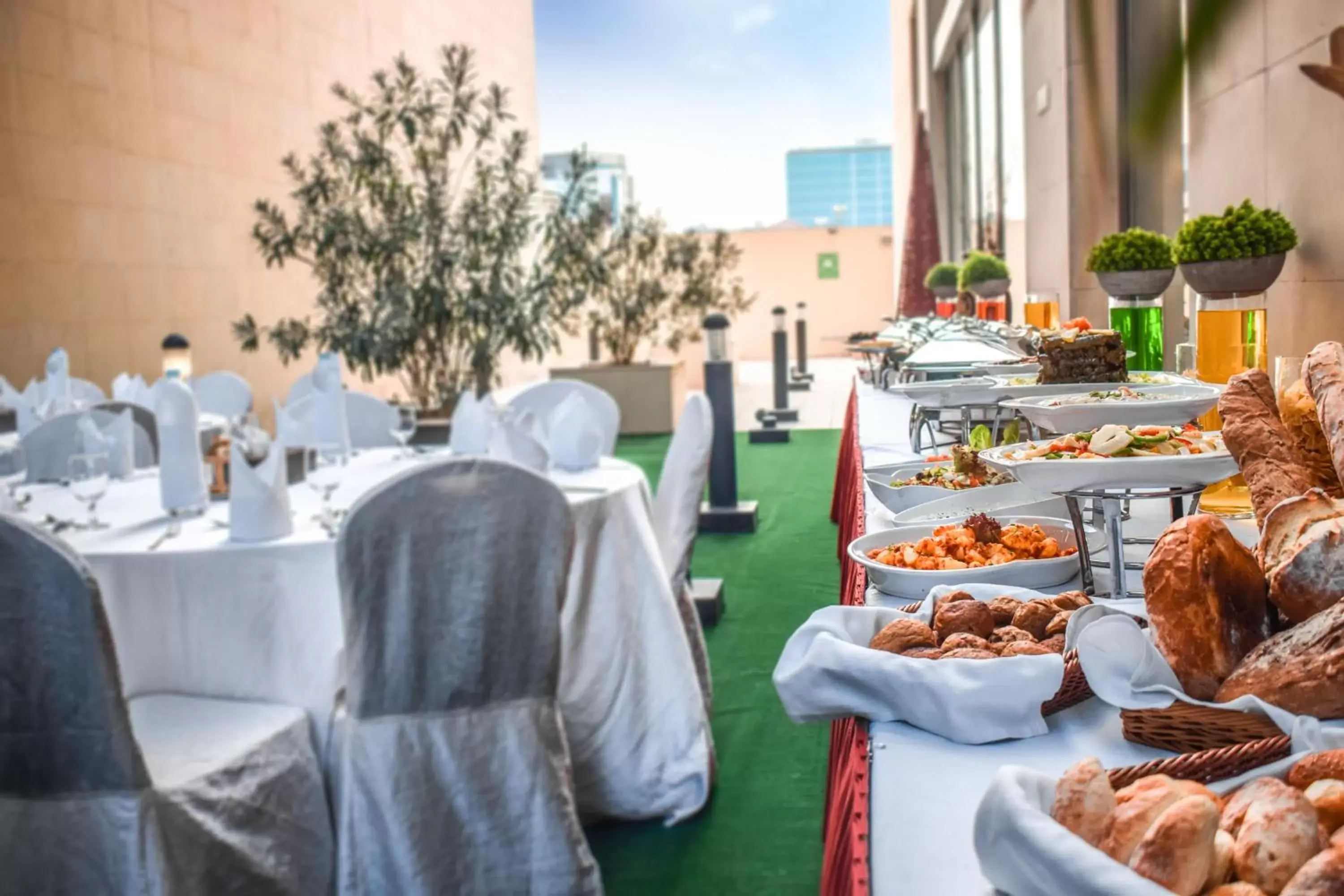 Breakfast in Sapphire Plaza Hotel