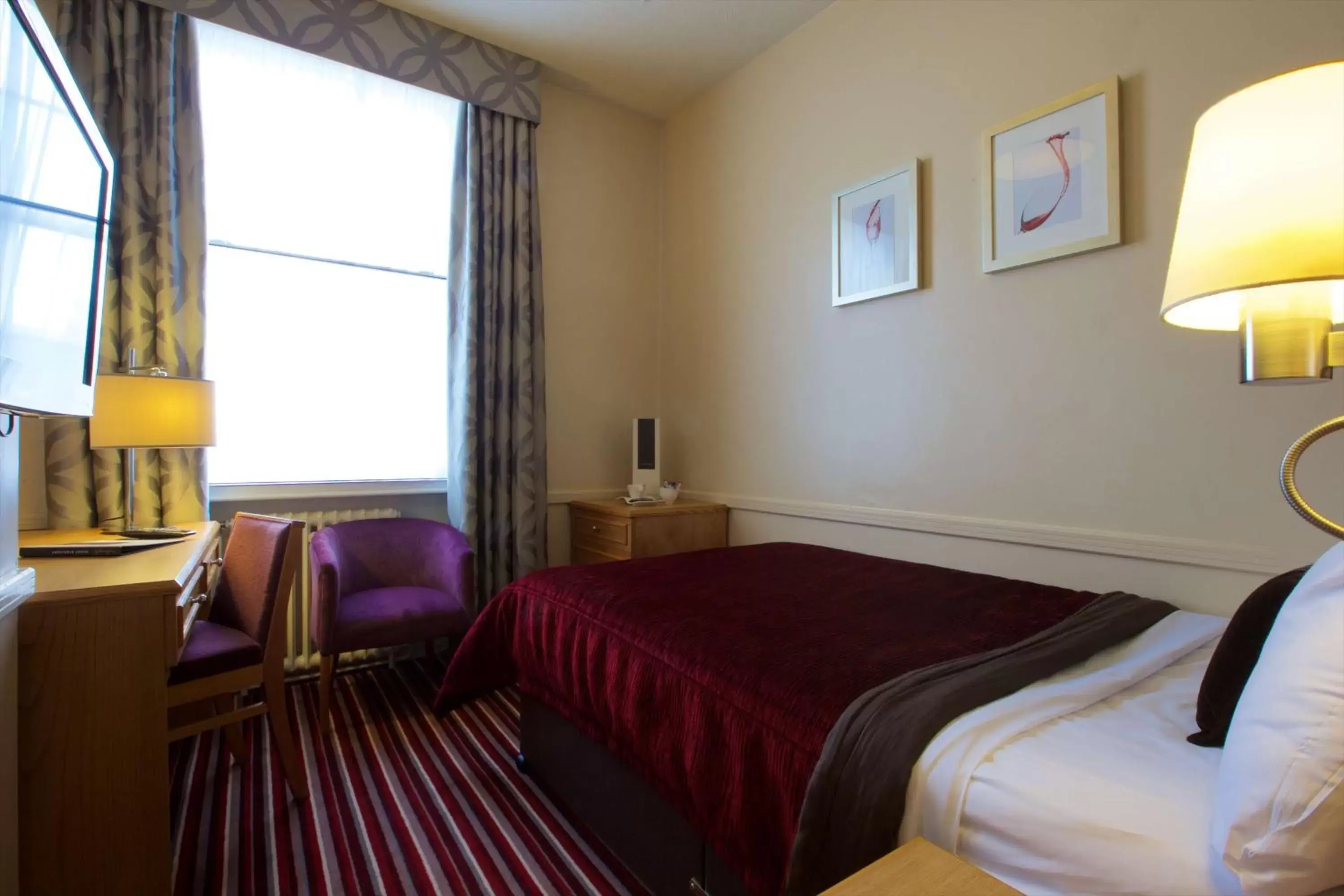 Bedroom, Bed in Carlisle Station Hotel, Sure Hotel Collection by BW