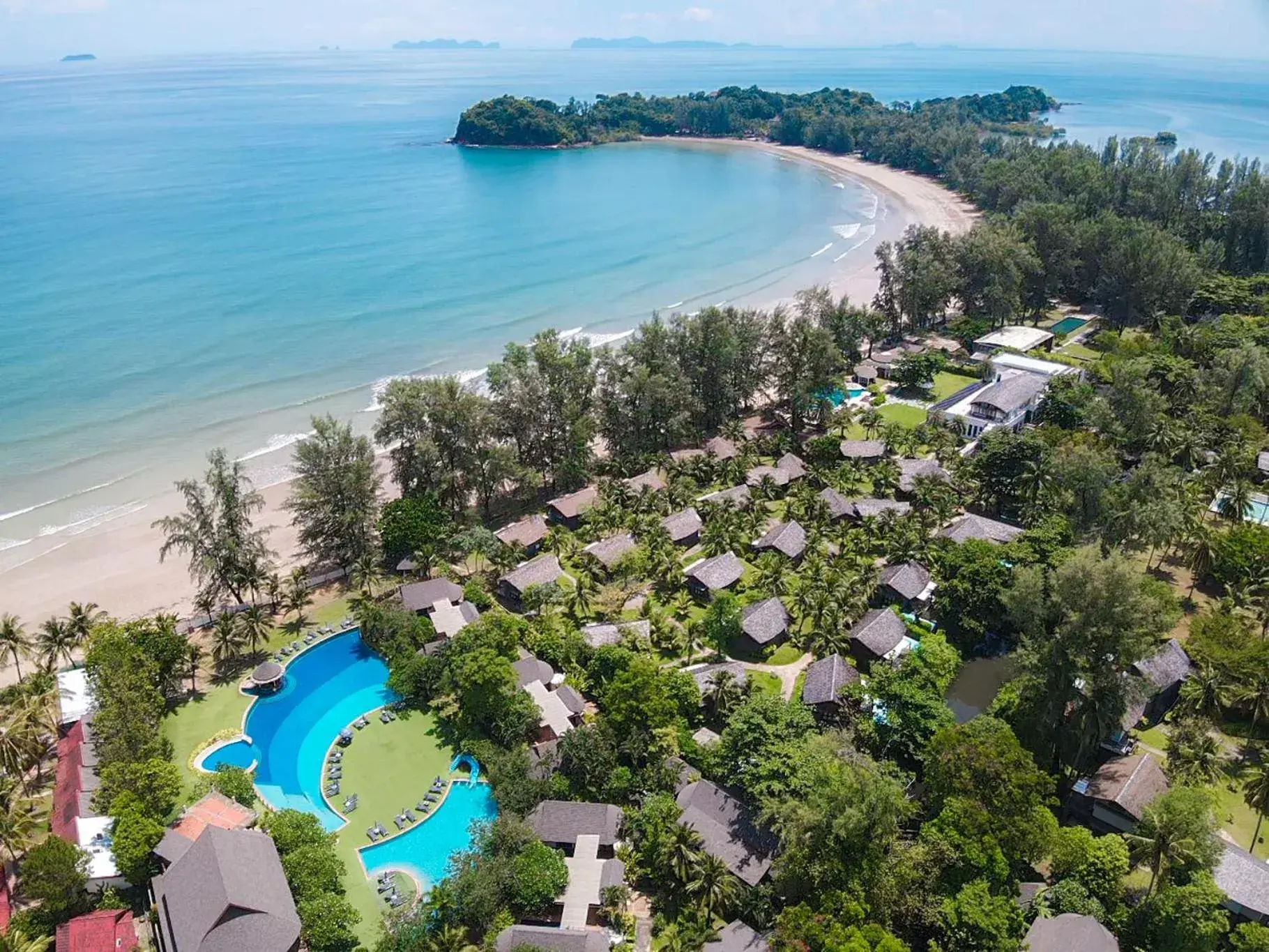 Beach, Bird's-eye View in Twin Lotus Resort and Spa - SHA Plus - Adult Only Hotel